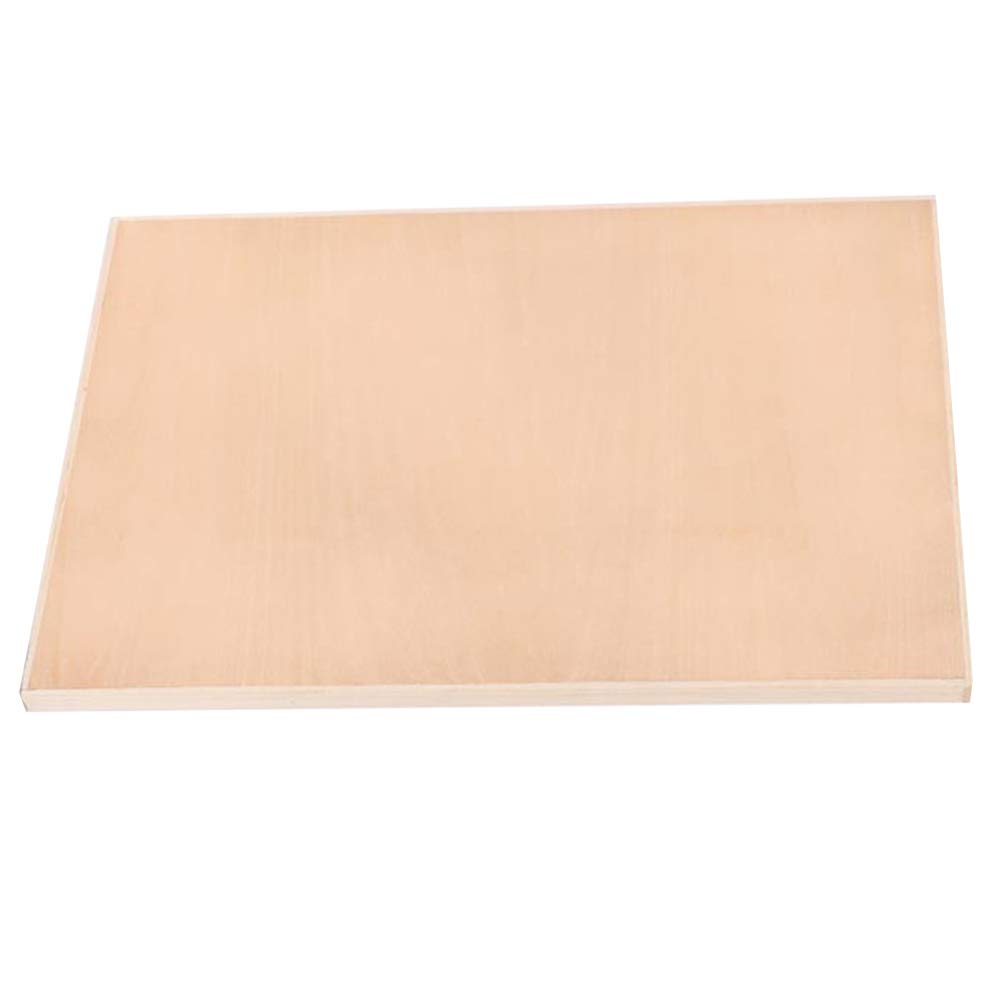 HEALLILY Unfinished Wood Painting Panel - 12x16 Inch Wooden Canvas for Artists & Kids - Sketch Drawing Board, Easel Board - Perfect for DIY Art Projects, Home Decor & Classroom Activities