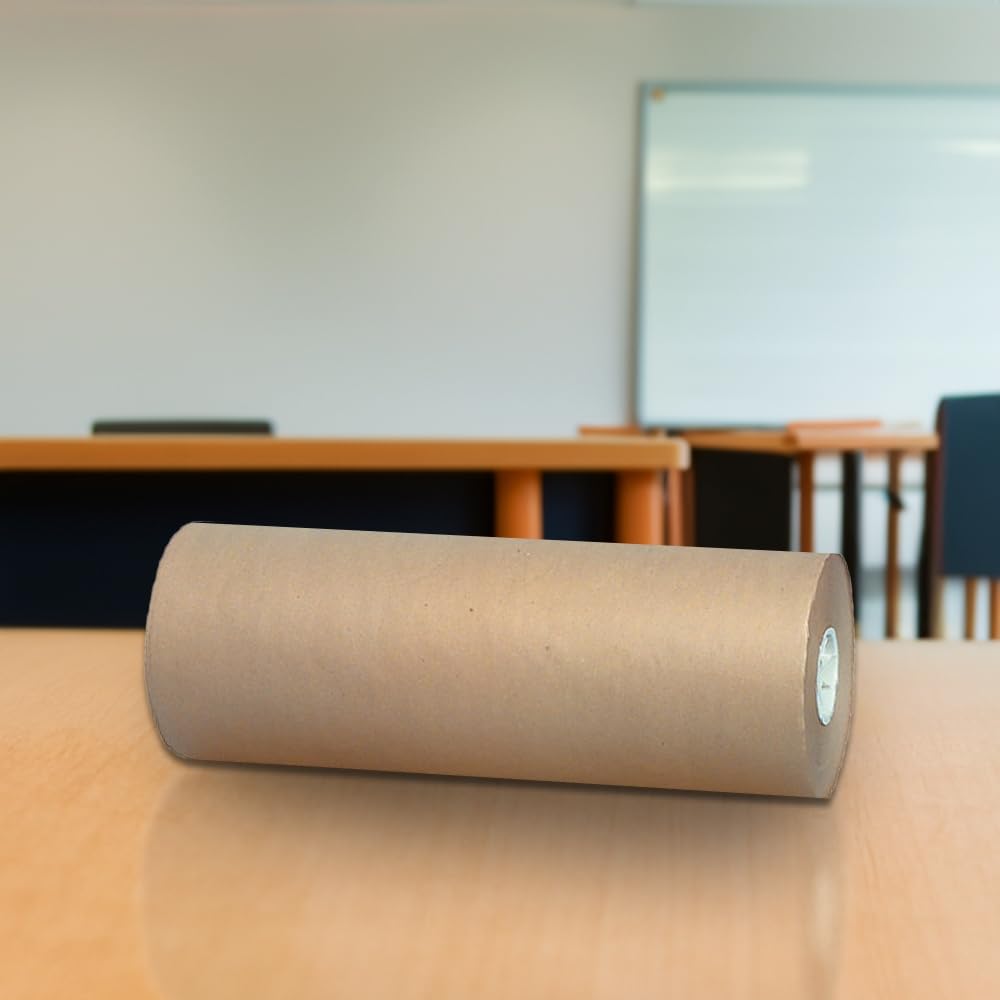 School Smart Heavy Duty Butcher Kraft Paper Roll - 40 lbs, 48