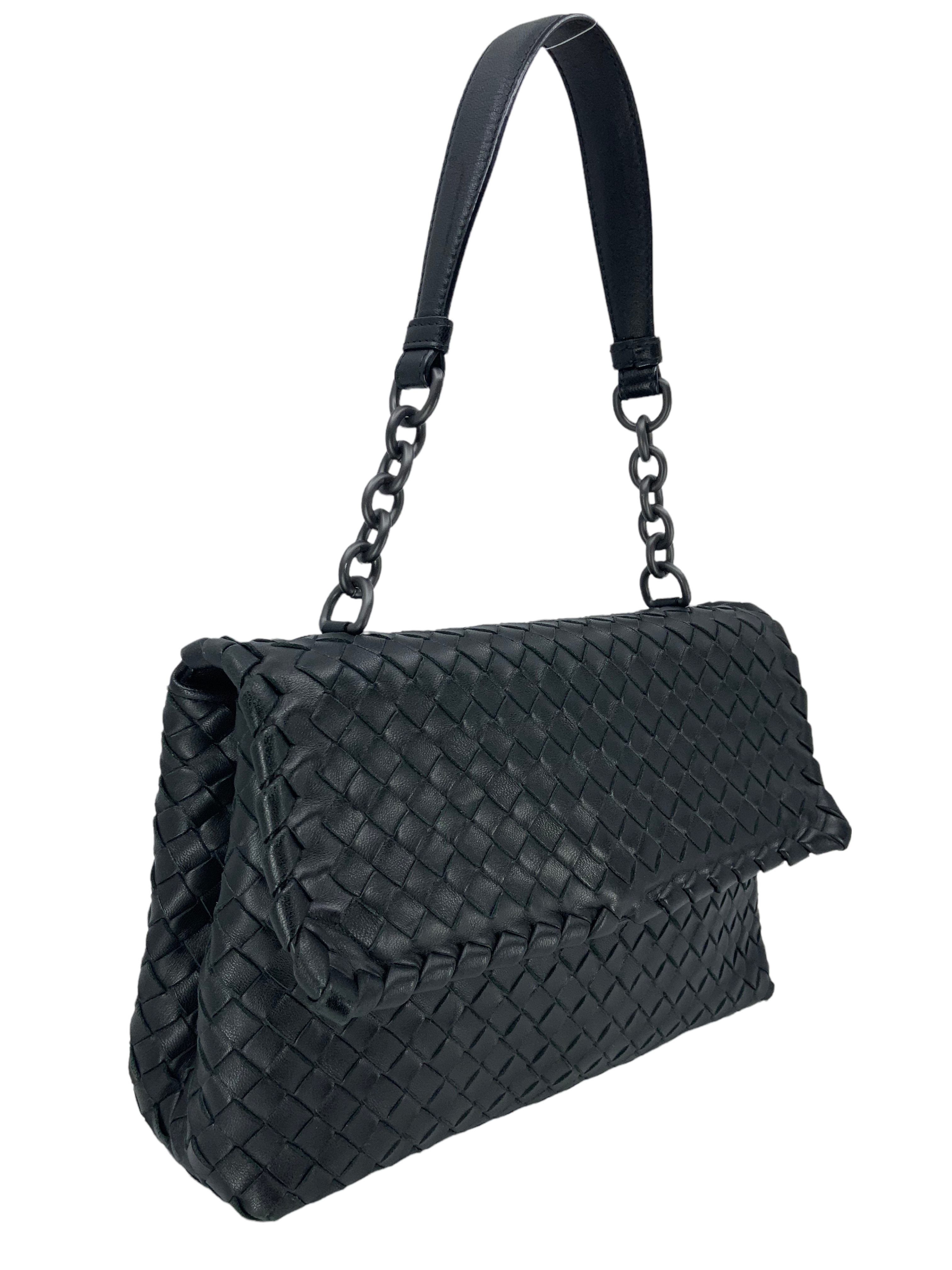Premium Nappa Intrecciato Leather Small Olimpia Shoulder Bag for Women - Elegant Crossbody Purse with Adjustable Strap, Perfect for Work, Travel & Evening Out