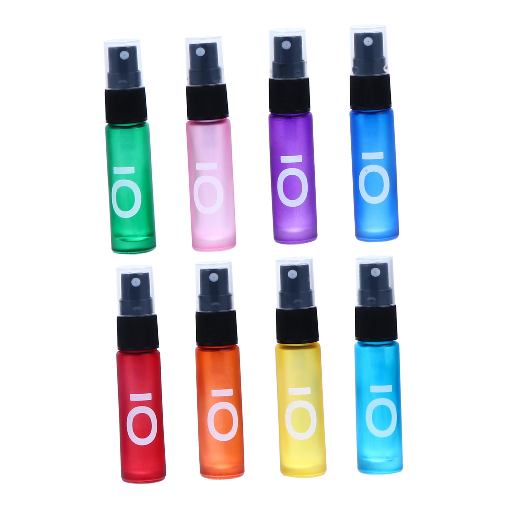 FOMIYES 16-Piece Travel Bottle Set - 10 Roller Bottles, Mini Perfume Atomizers, Empty Glass Bottles for Essential Oils, Massage Rollers & Terrarium Use - Perfect for Travel, DIY Skincare & Home Fragrance