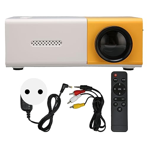 HD 1080P Portable Projector - Compact Home Theater Video Projector with HiFi Sound | Compatible with Smartphone, TV Stick, Tablet & Laptop | Perfect for Movie Nights, Gaming & Outdoor Entertainment