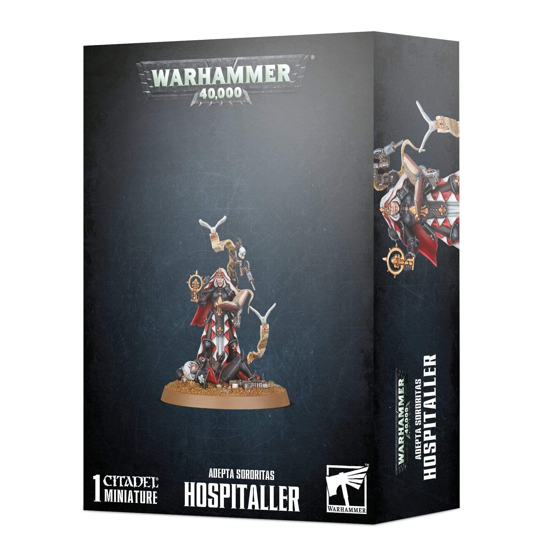 Warhammer 40k Adepta Sororitas Hospitaller Miniature for Tabletop Gaming