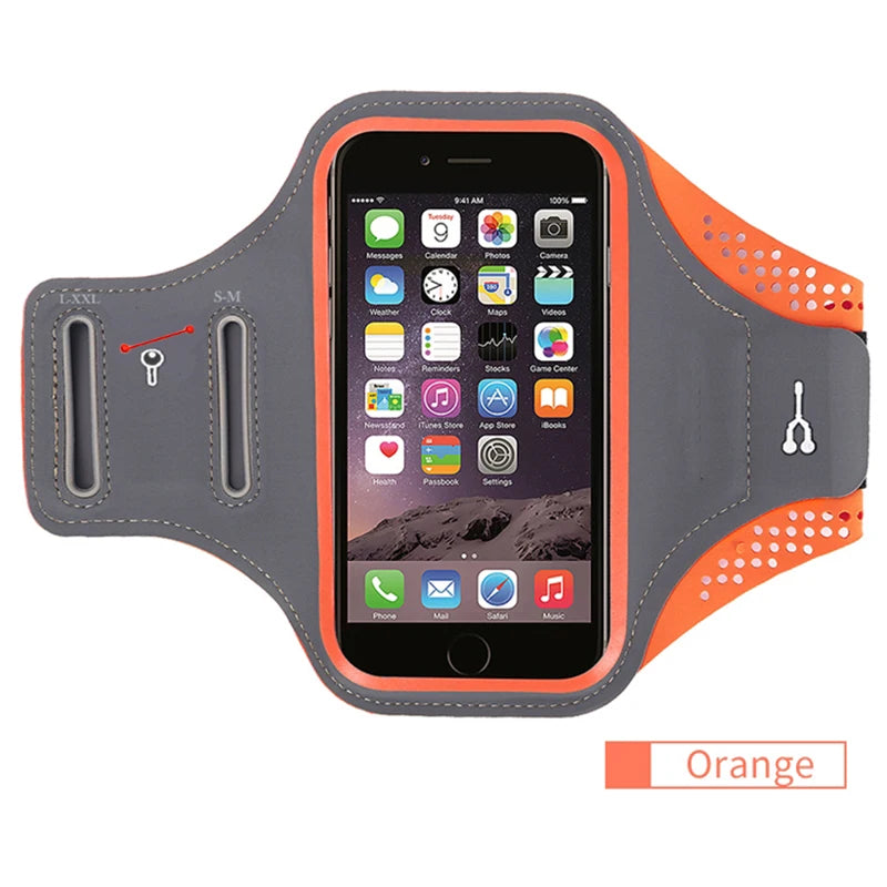 iPhone 15 Armband for Running & Outdoor Sports - Waterproof Phone Holder for Gym, Hiking, Cycling & Fitness Activities