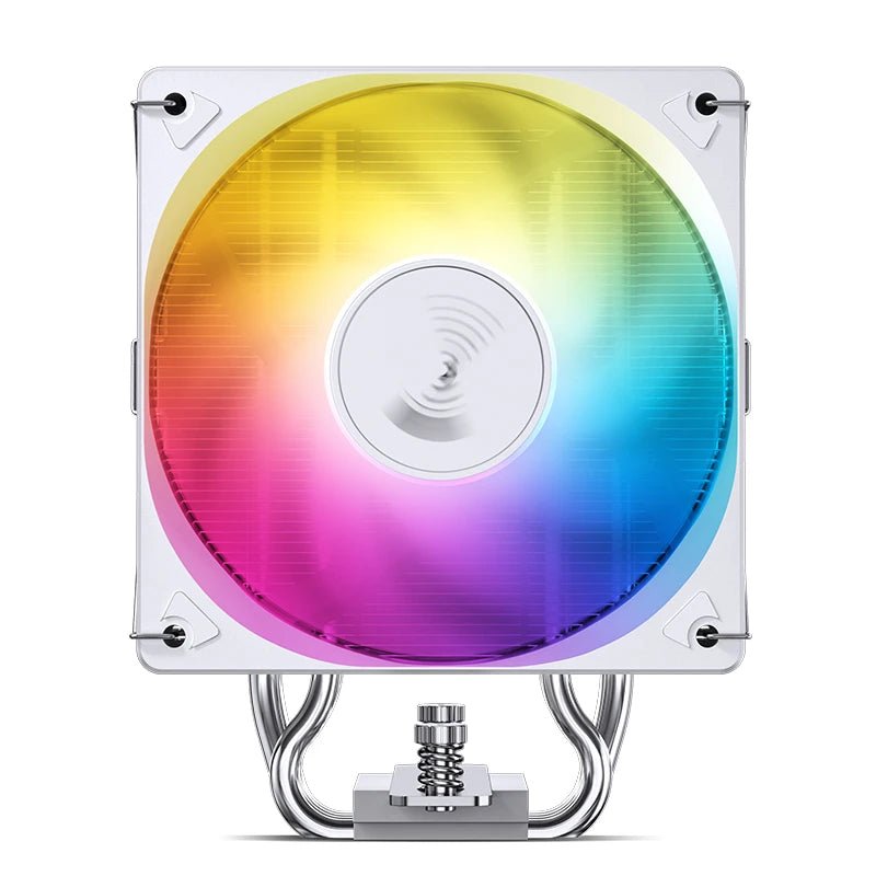 Jonsbo CR 1000 EVO ARGB LED CPU Cooler - White | High Performance PC Cooling Fan for Gaming & Workstation PCs | Perfect for Overclocking & Silent Operation