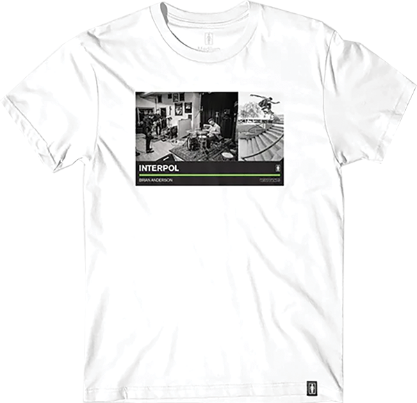 Girl Anderson X Atiba Graphic T-Shirt - Medium Size, White Cotton Tee - Perfect for Casual Wear, Street Style & Everyday Outfits