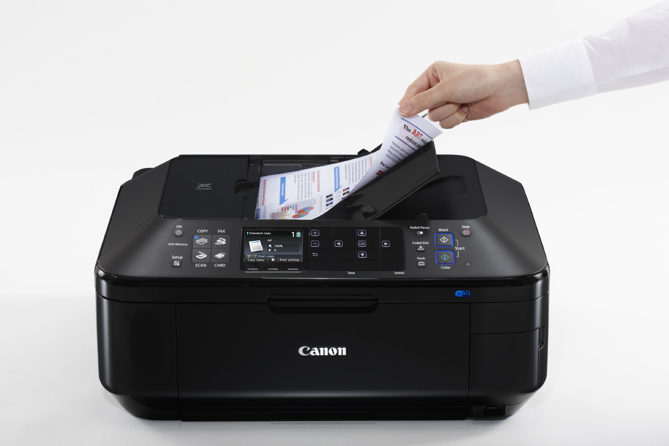 Canon Pixma MX882 Wireless All-in-One Inkjet Printer for Home & Office - Print, Scan, Copy & Fax (4894B002) | Perfect for Remote Work & Small Business Documents