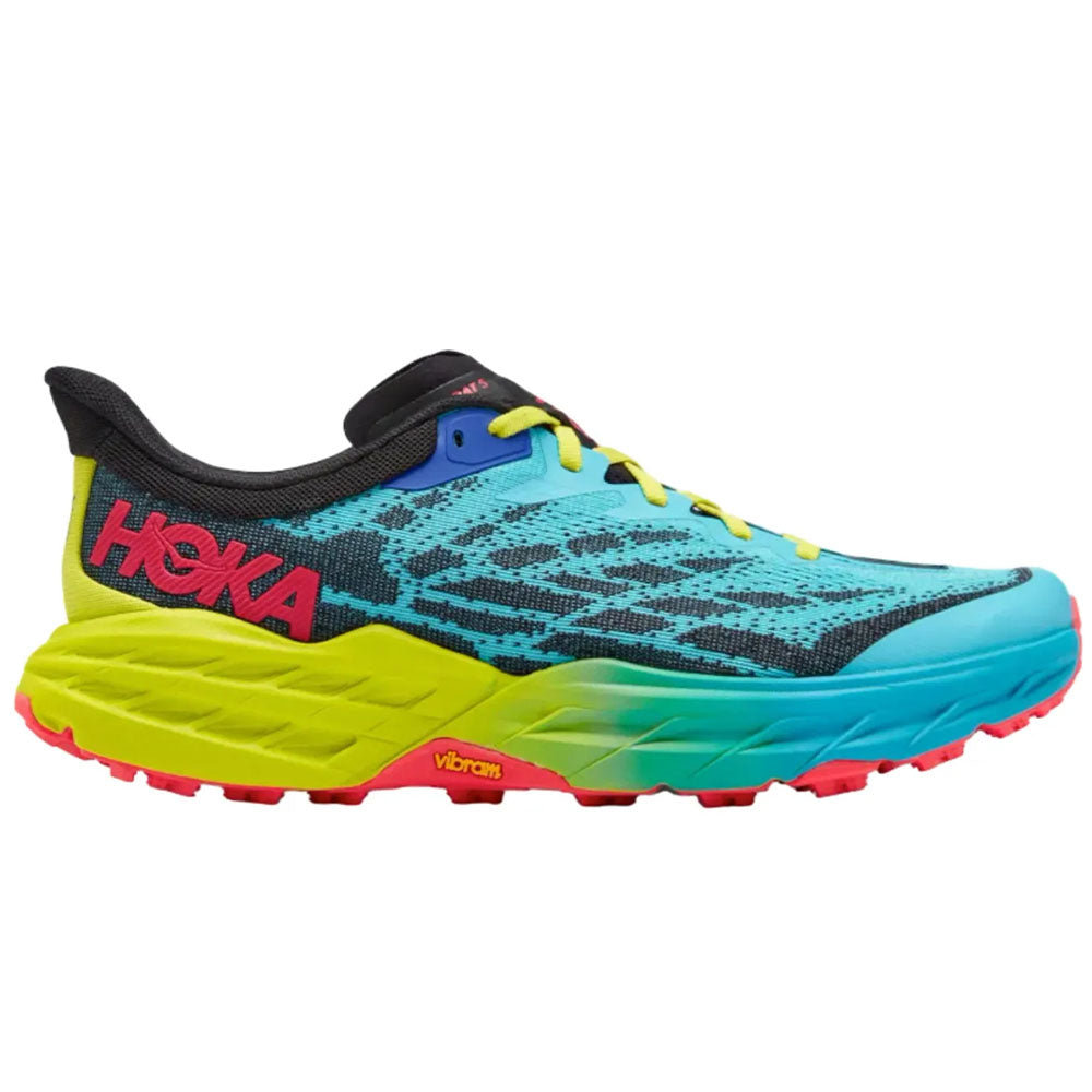HOKA ONE ONE Speedgoat 5 Trail Running Shoes for Men - Lightweight & Cushioned Hiking Boots for Outdoor Adventures, Mountain Climbing & Long Distance Running