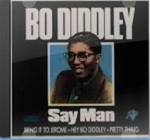 BO DIDDLEY SAY MAN - Classic Rock & Roll Music T-Shirt for Men - Vintage Band Tee for Concerts, Gifts & Casual Wear