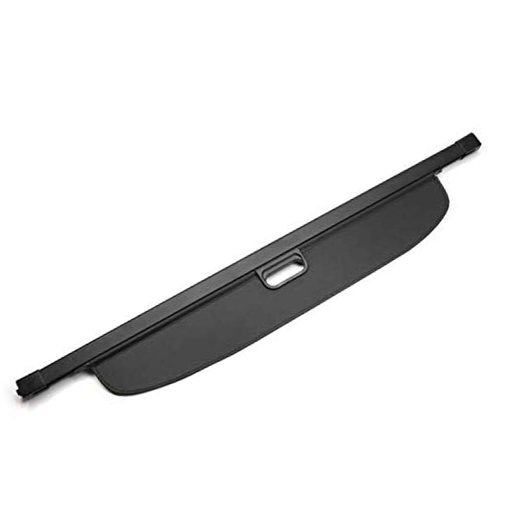 Black Retractable Trunk Cargo Cover for Dodge Journey 2009-2019 | 5-Passenger/5-Seat Models | Rear Luggage Security Shade Shield | Perfect for Road Trips, Grocery Hauling & Vehicle Protection