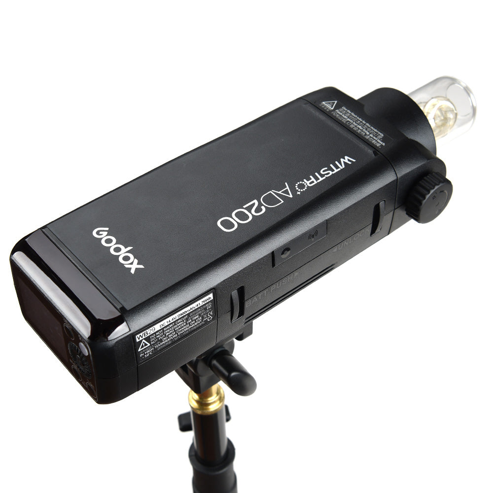 Godox AD200 TTL Pocket Flash Kit - Professional Portable Strobe Light for Photography - Perfect for Outdoor, Studio, and On-Location Shoots