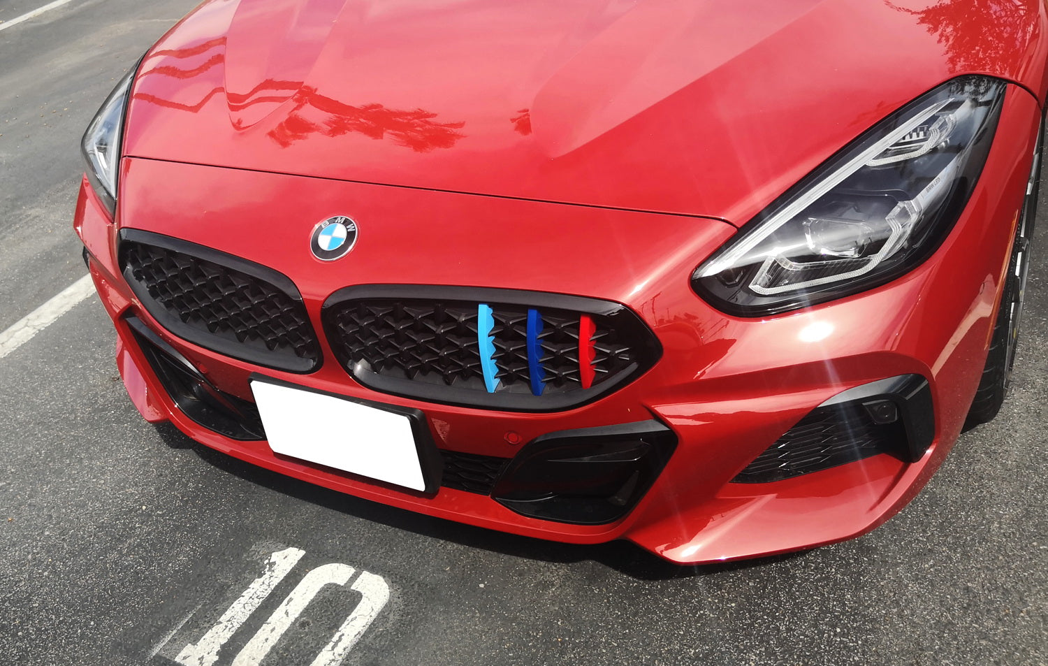 3D Mesh Kidney Grills for 2019-2023 BMW G29 Z4 | ///M Style Colored Grille Insert Trims | Upgrade Your Front Grille for Sporty Look & Enhanced Airflow