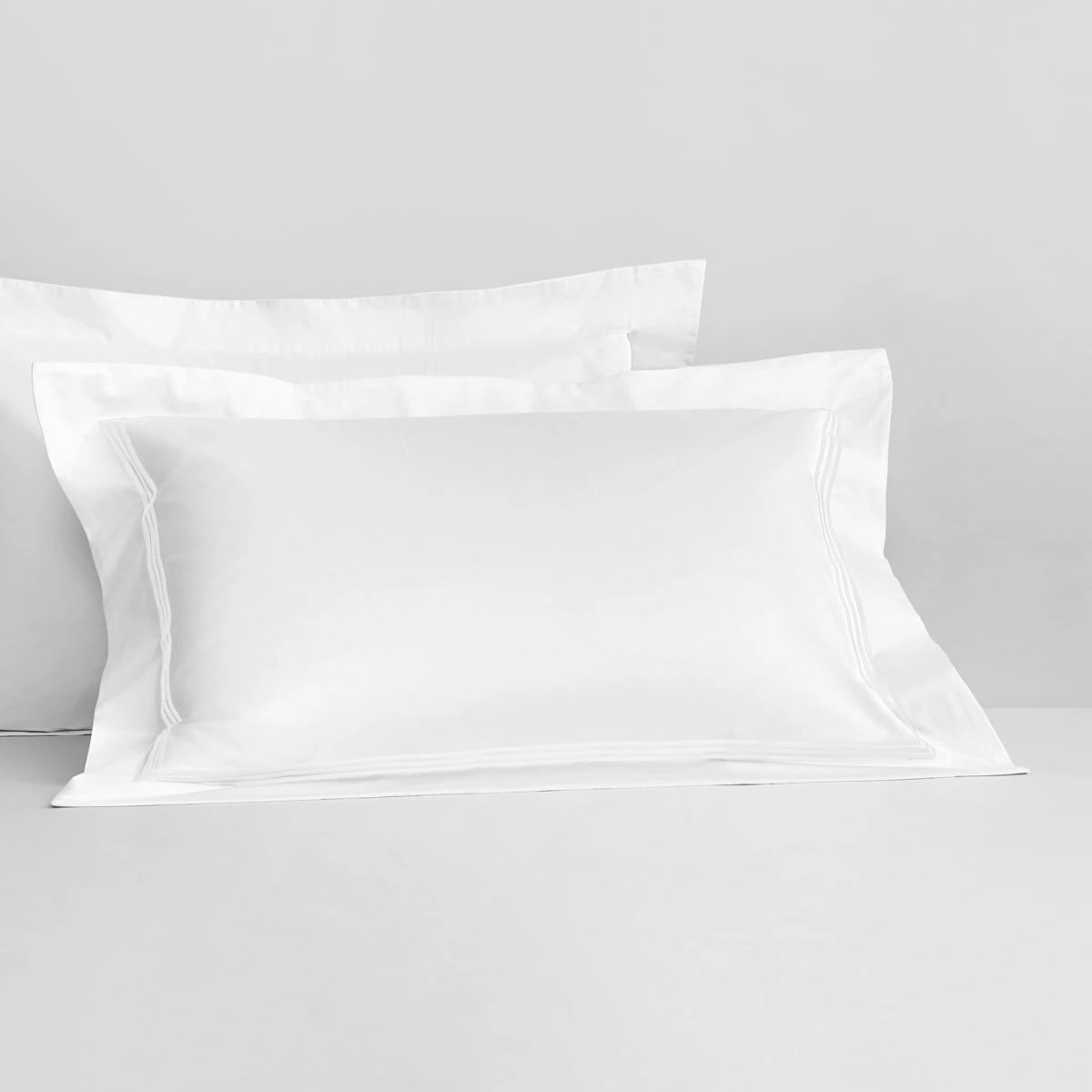 Sheridan 1200 Thread Count Palais White Tailored Pillowcase Set - Luxury Bedding for Hotels, Guest Rooms & Upscale Home Decor