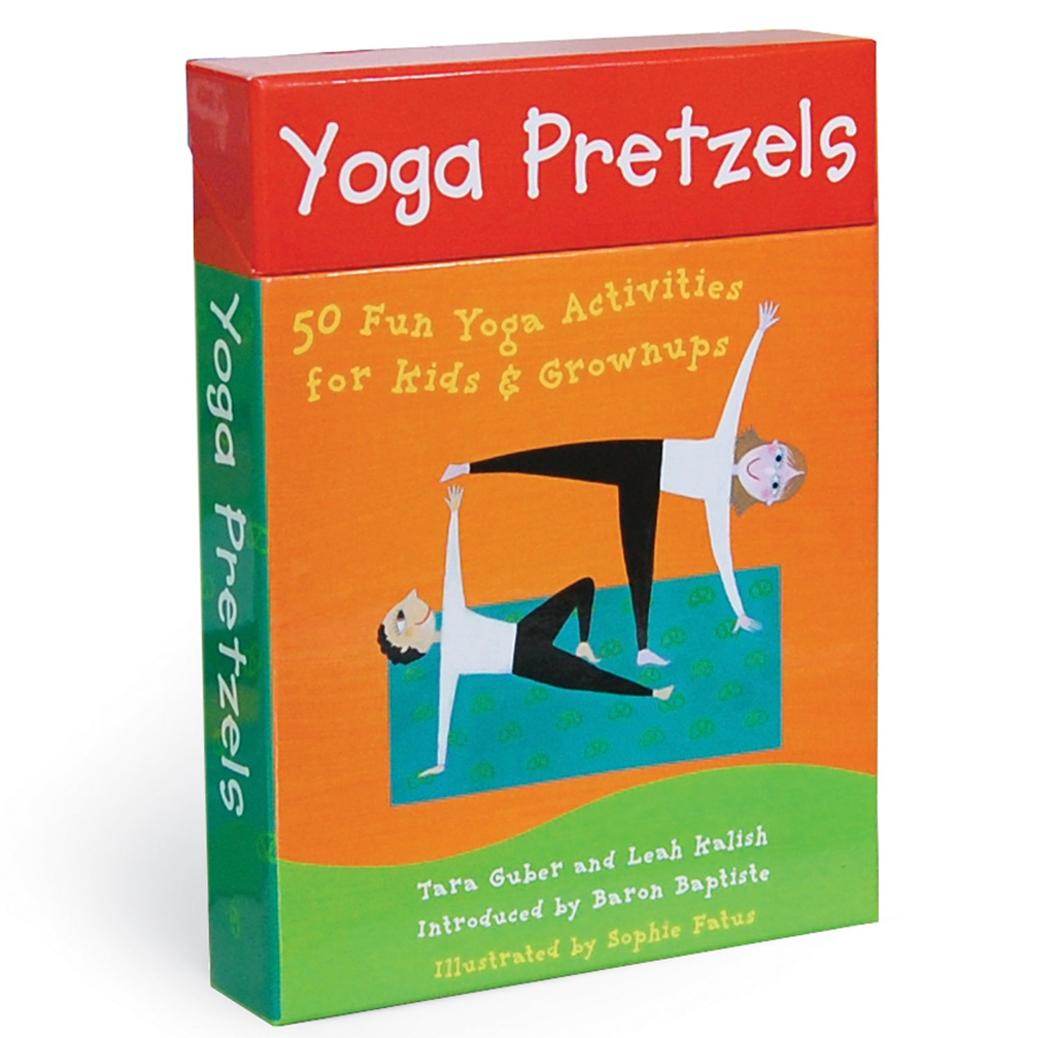 Barefoot Books Yoga Pretzels Activity Cards - Fun Yoga Poses for Kids, Mindfulness & Relaxation - Perfect for Home, Classroom & Family Yoga Sessions