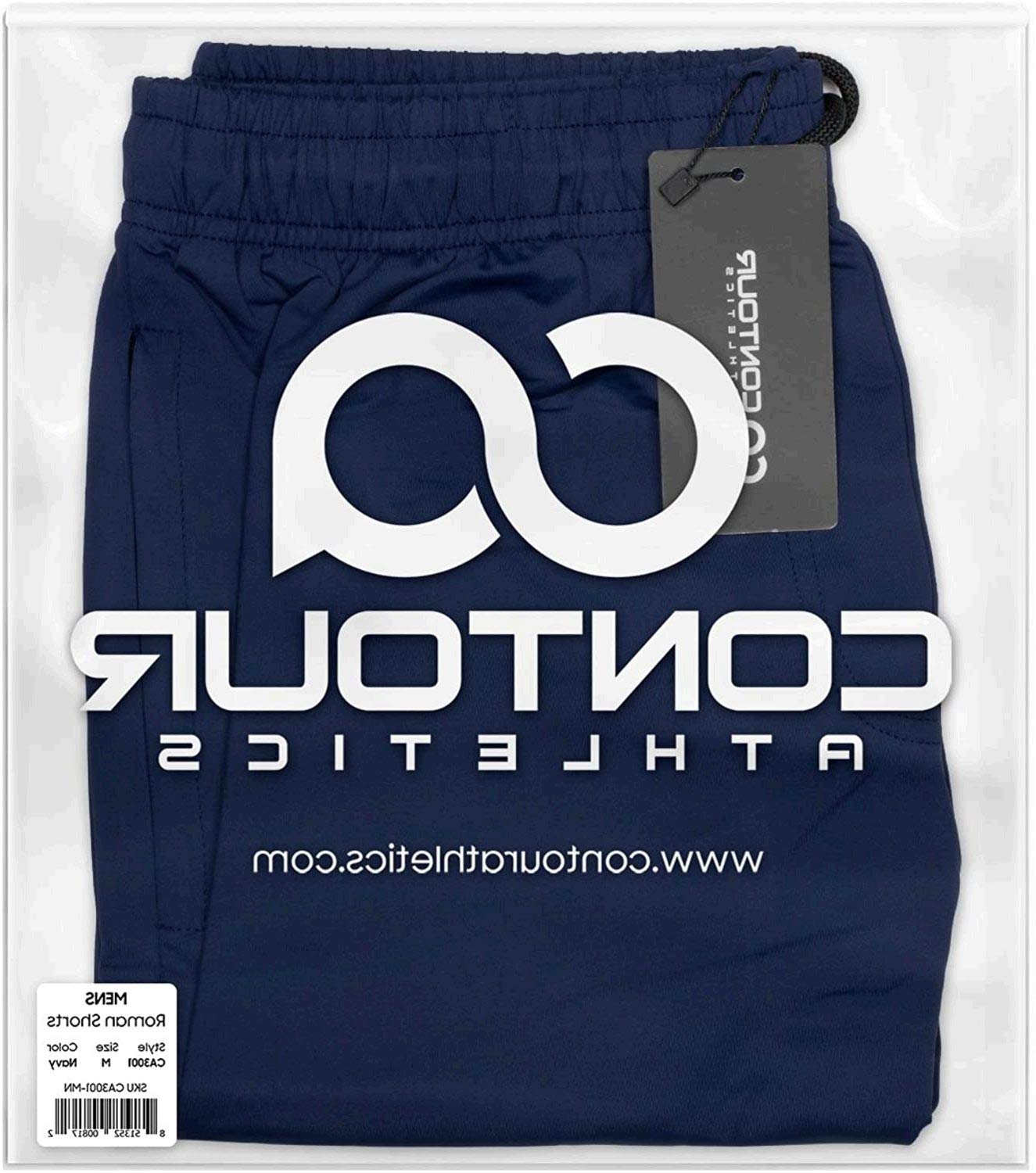 **Men's Gym Shorts with Zipper Pockets - Breathable Workout Running Shorts for Training & Jogging - Perfect for Gym, Running, and Outdoor Activities**