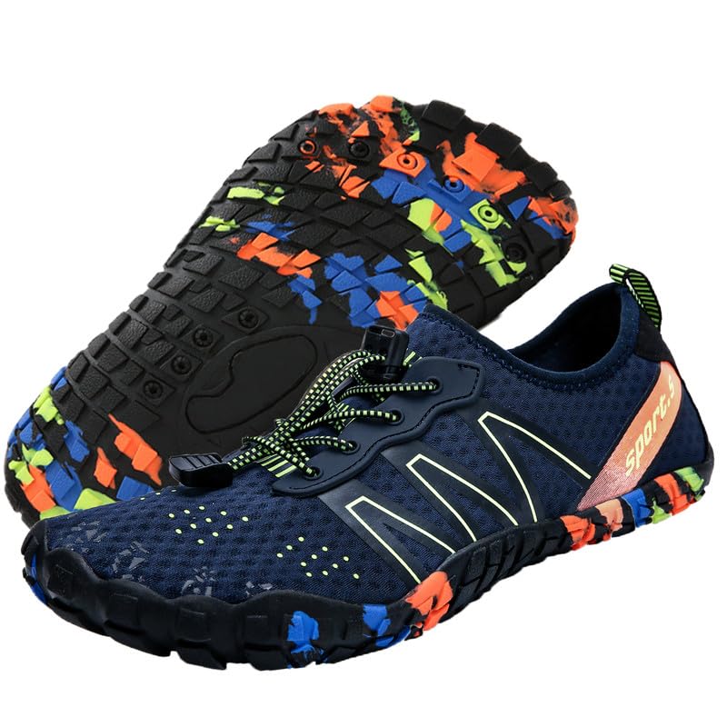 **Best Water Shoes for Men & Women - Quick Dry Aqua Shoes for Beach, Pool, Swimming, Boating, Fishing, Diving & Water Aerobics - Barefoot Comfort & Yoga-Friendly**