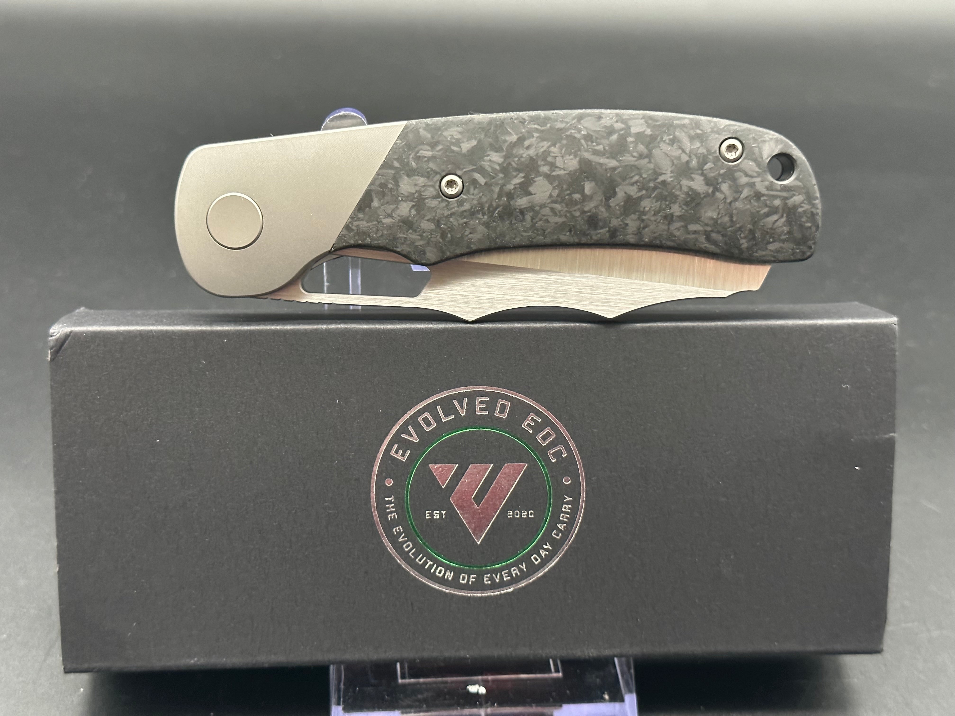Bestech Evolved EDC Syn Folding Knife - Premium Pocket Knife for Everyday Carry, Outdoor Adventures & Survival Gear