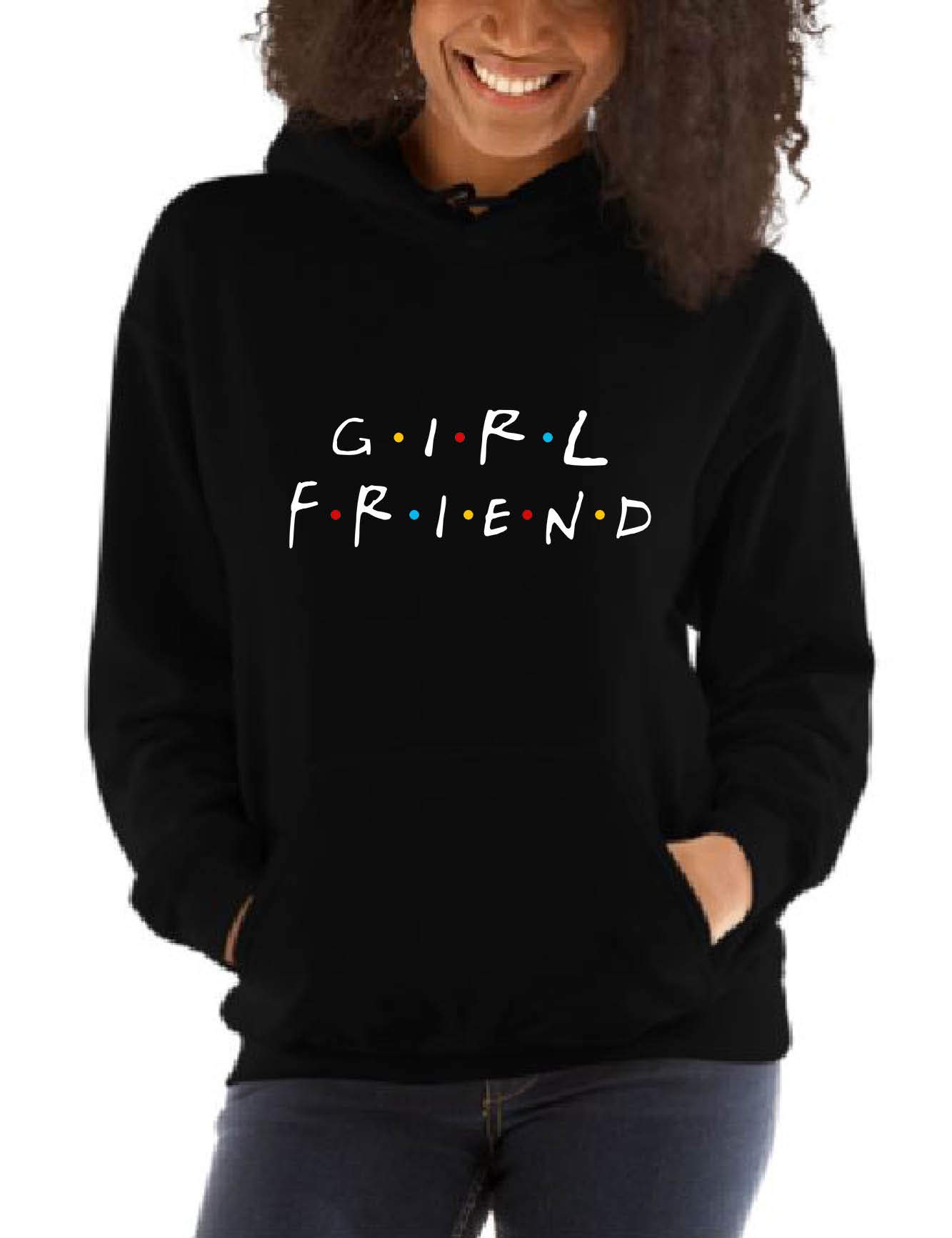 ALLNTRENDS Matching Couple Hoodies for Girlfriend & Boyfriend - Cute Love Gifts, Couples Outfits for Valentine's Day, Anniversary & Romantic Dates