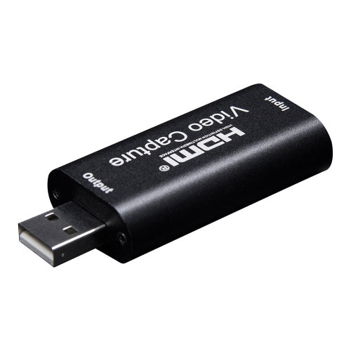 HDMI to USB 2.0 Video Capture Card Adapter - 1080p HD Live Streaming & Recording Device for Gaming, Webinars, Video Conferencing (Plug & Play) - Perfect for Twitch, YouTube, Zoom & Online Classes