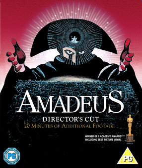 Amadeus Director's Cut Blu-ray | 1984 Academy Award Winning Movie | Perfect for Movie Collectors & Classical Music Lovers