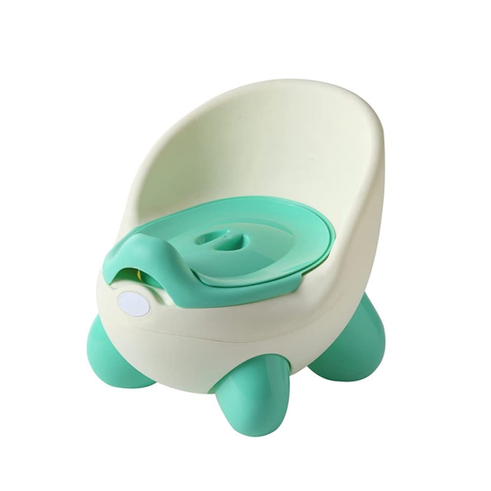 WPYYI Kids Training Potty Seat - Adjustable Baby Toilet Trainer for Boys & Girls, Non-Slip Plastic Potty Chair with Removable Bowl (Blue) - Perfect for Home, Travel & Daycare Use
