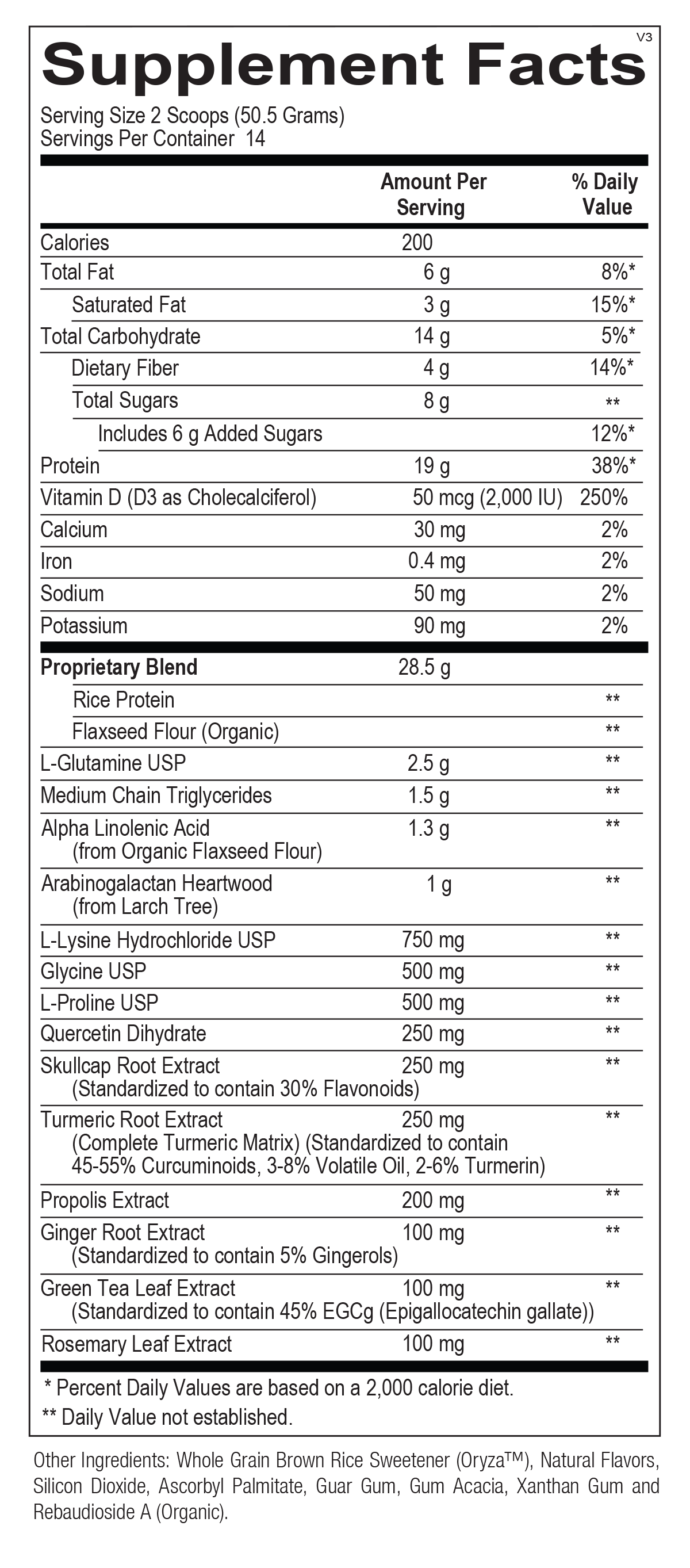 Inflammacore Van Chai Pea Protein Powder - 8.9oz | Plant-Based Vegan Protein Supplement for Muscle Recovery & Weight Management | Perfect for Smoothies, Baking & Post-Workout Nutrition