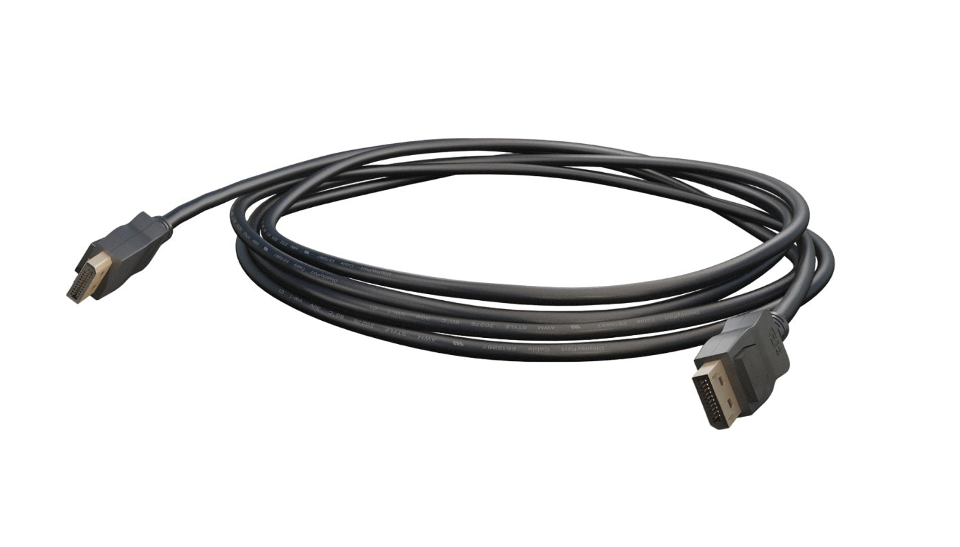 VESA Certified DisplayPort 1.4 Cable with Secure Latch - 8K@60Hz, 4K@120Hz, HDR, HBR3 - Ideal for Gaming, 4K/8K Monitors & Home Theater Systems