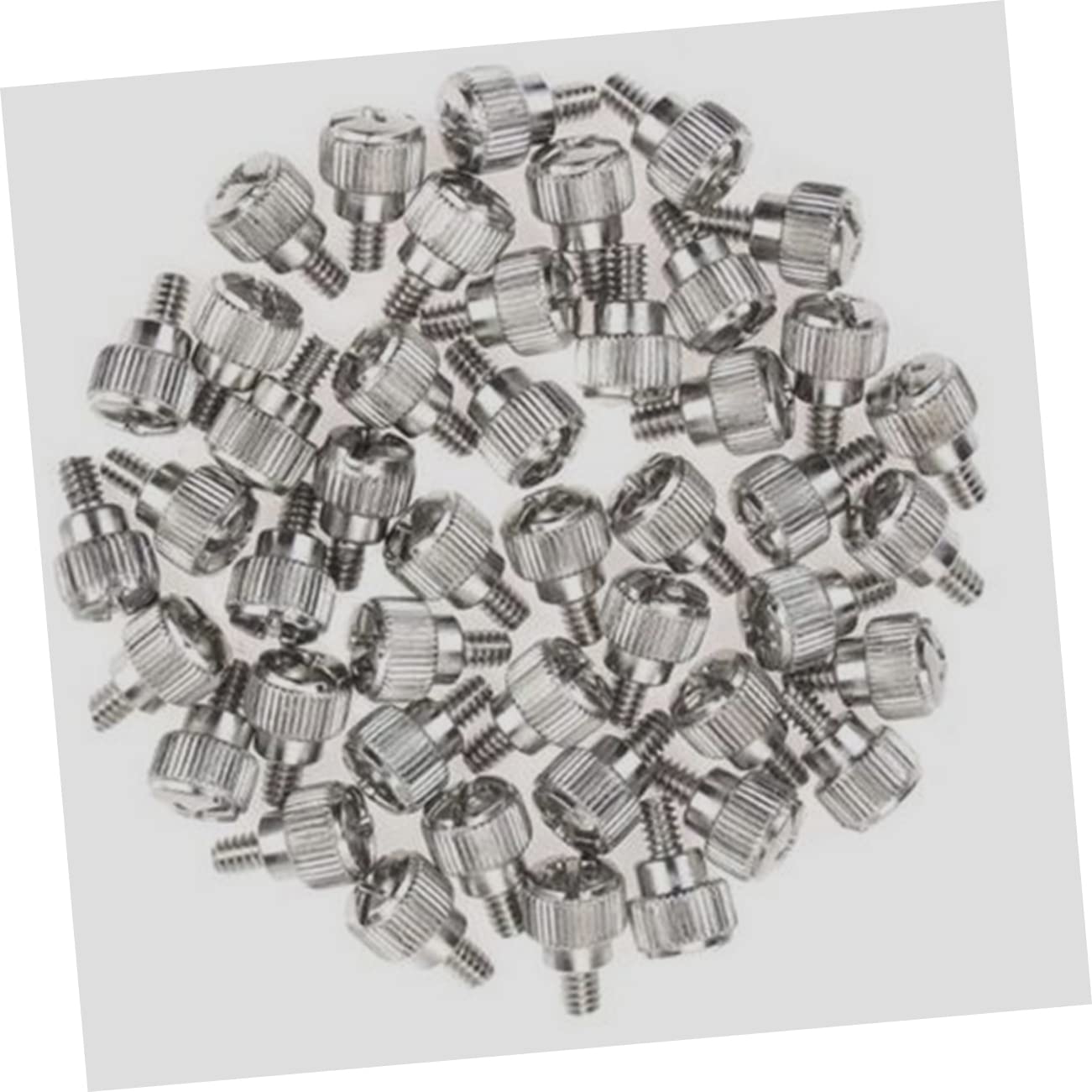 ARTIBETTER 100pcs Computer Case Thumb Screws - Elegant Design, Durable & Practical for PC Builds, Indoor & Outdoor Use - Perfect for DIY Computer Assembly, Server Racks & Home Office Setups