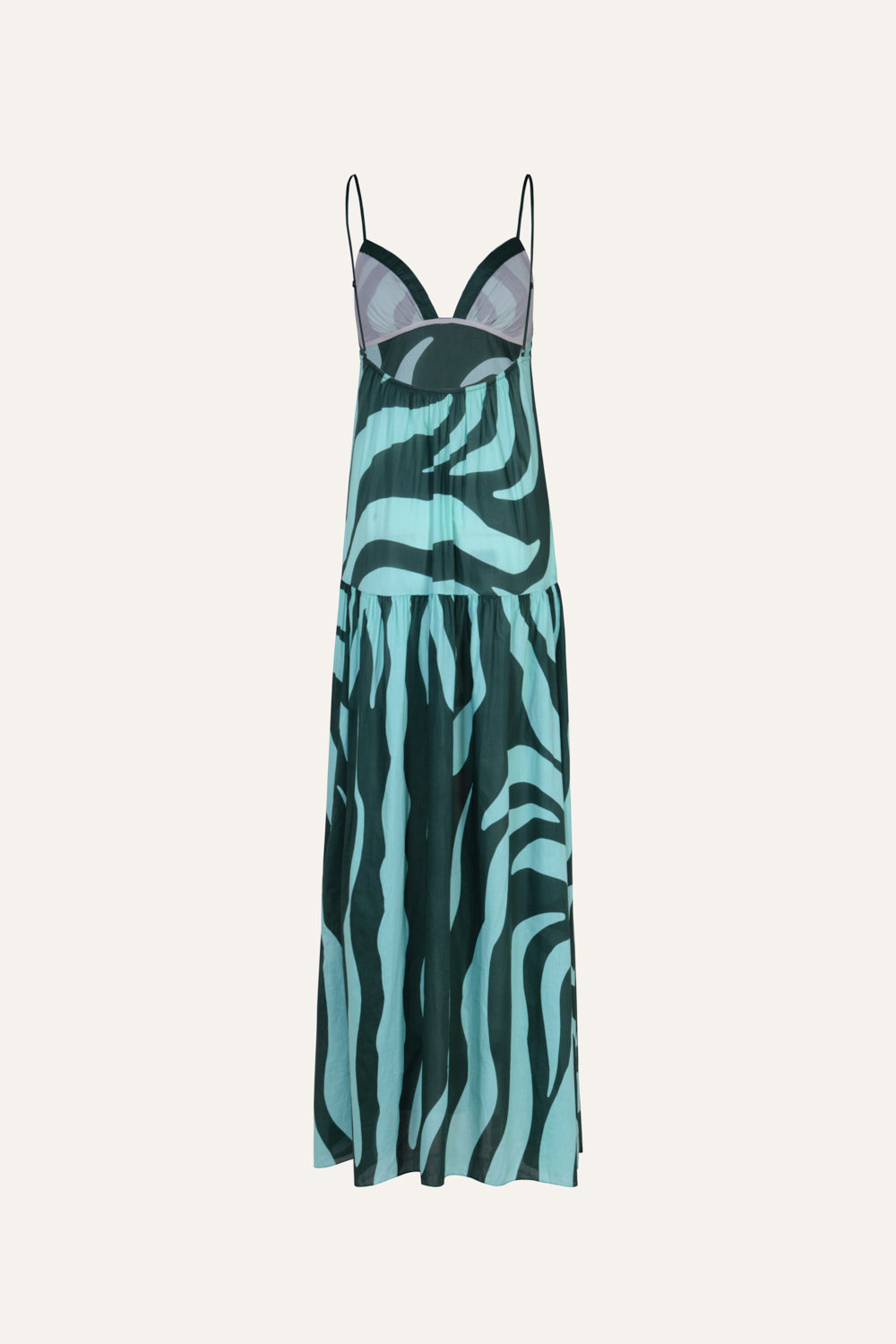 Eco-Friendly Green Zea Palm Dress - Sustainable Women's Fashion for Casual Wear & Summer Outfits