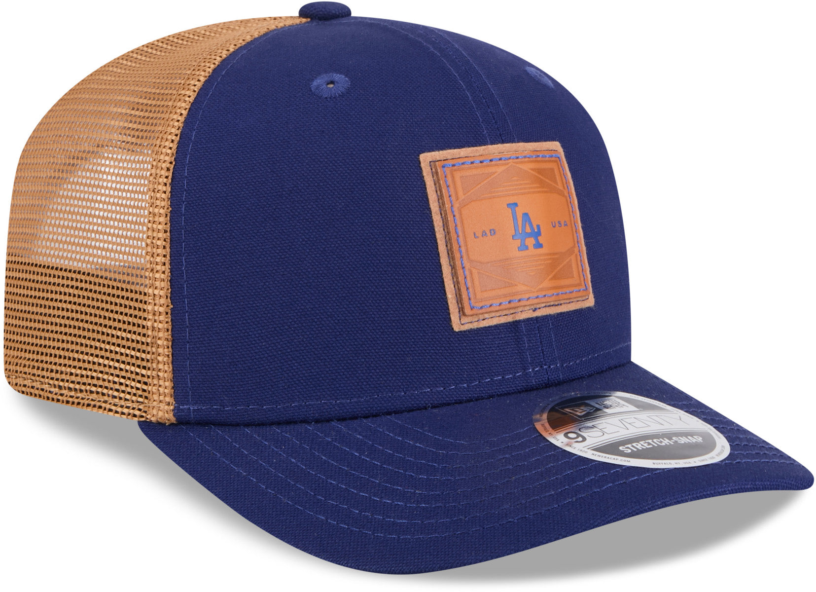 Los Angeles Dodgers New Era 9Seventy Stretch Snapback Hat - Adjustable & Comfortable Baseball Cap for Men & Women - Perfect for Games, Sports & Casual Wear