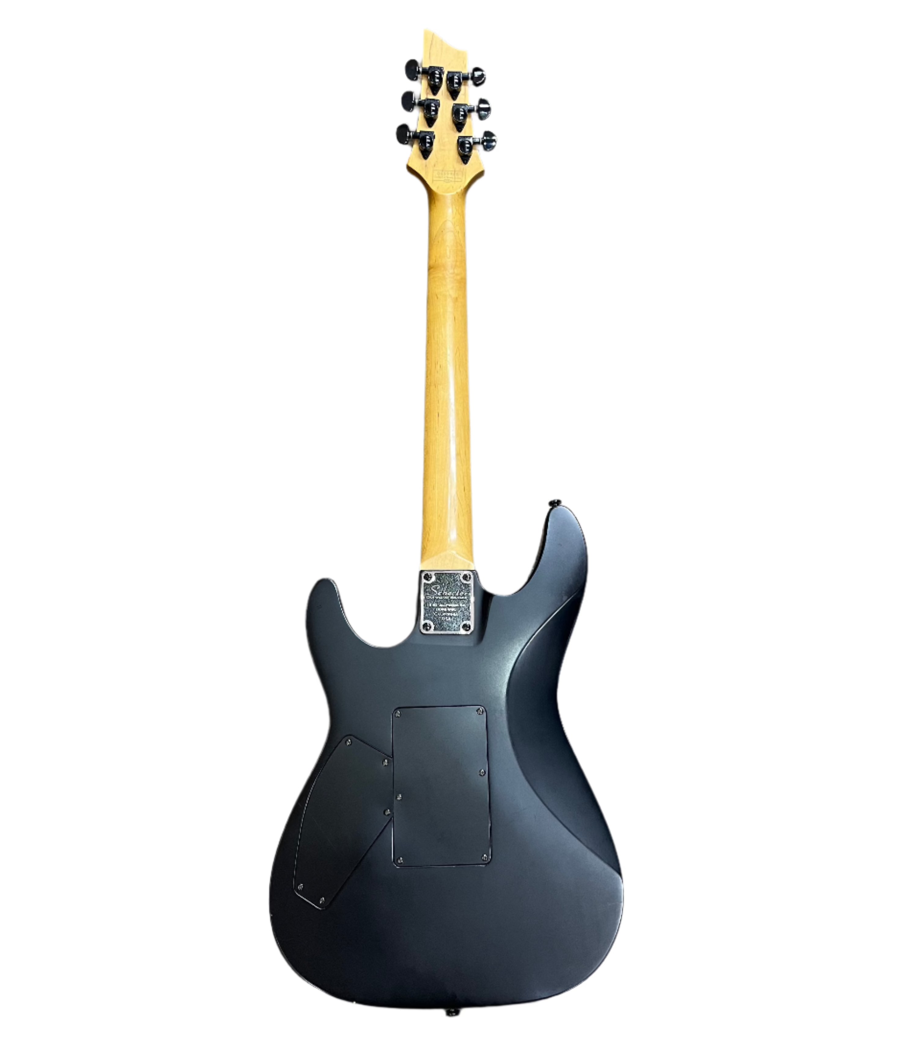 Schecter Damien-6 FR Electric Guitar with Floyd Rose Tremolo & Hard Case - Perfect for Rock, Metal & Stage Performances