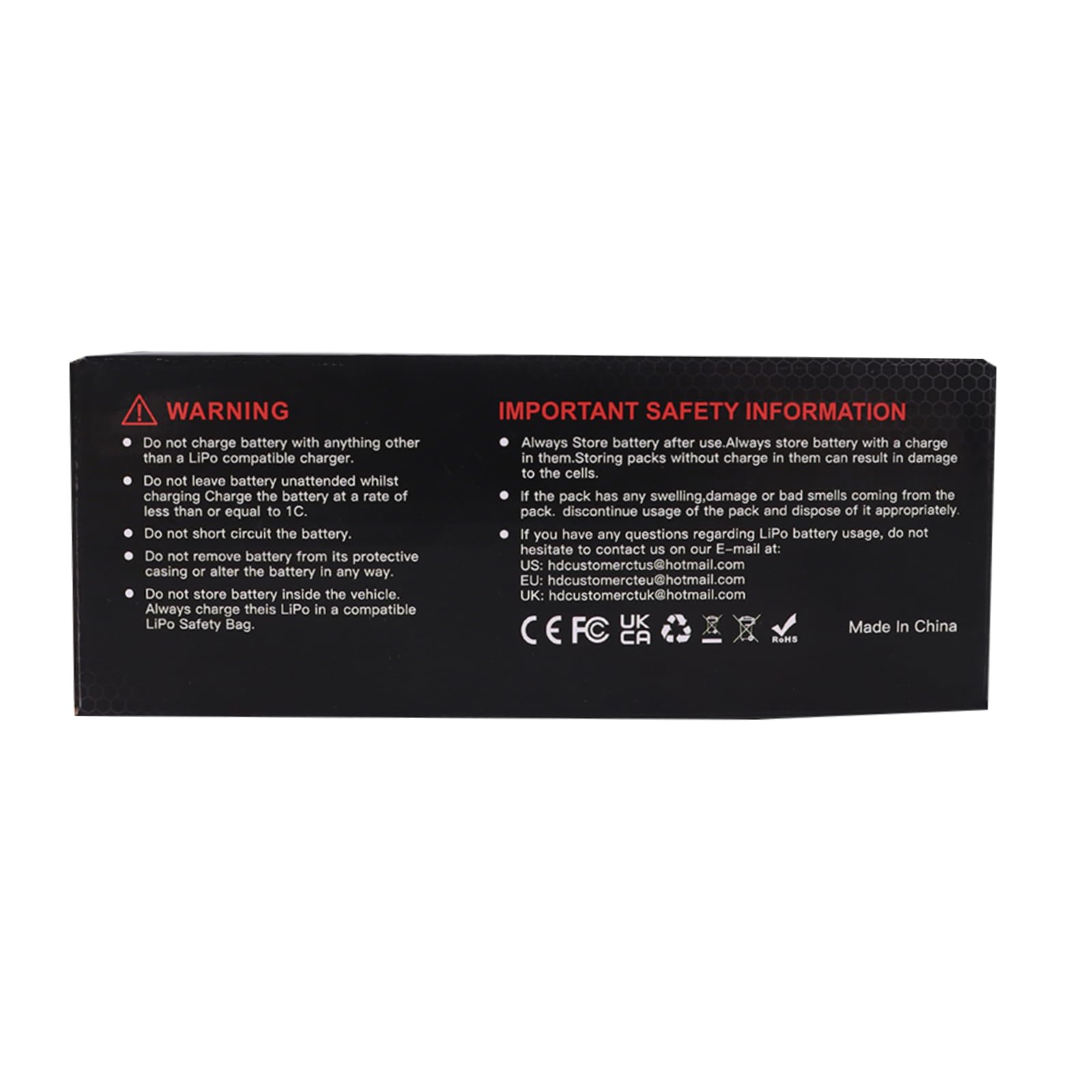 Hilldow 11.1V 1100mAh Airsoft Battery with Deans Plug - for Airsoft Guns & Rifles (M20) - Perfect for Outdoor Airsoft Battles