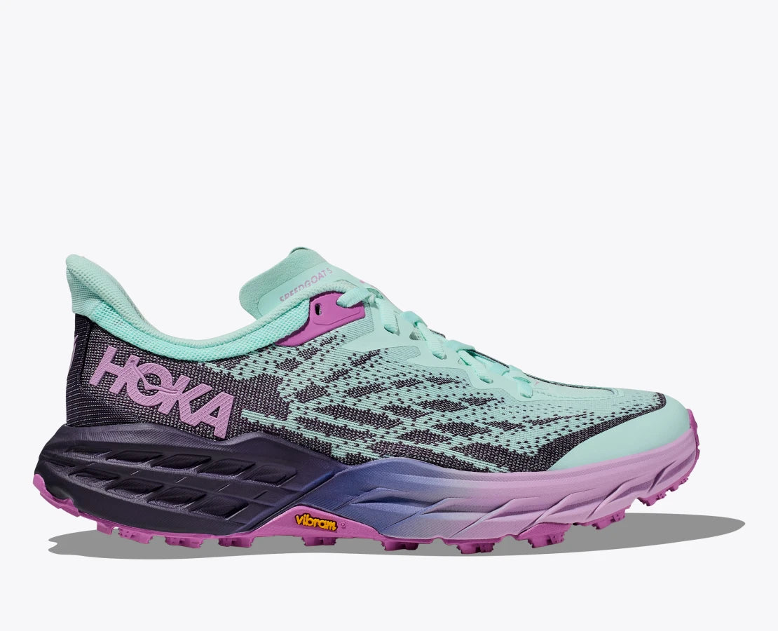Hoka Speedgoat 5 Women's Trail Running Shoes - Lightweight Cushioned for Hiking & Outdoor Adventures
