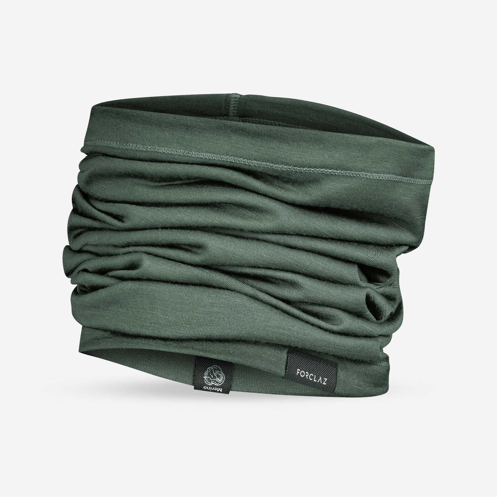 Simond Trek 500 Merino Wool Neck Gaiter - Multi-Position Hiking & Outdoor Face Mask for Cold Weather, Cycling, Skiing & Snowboarding Protection