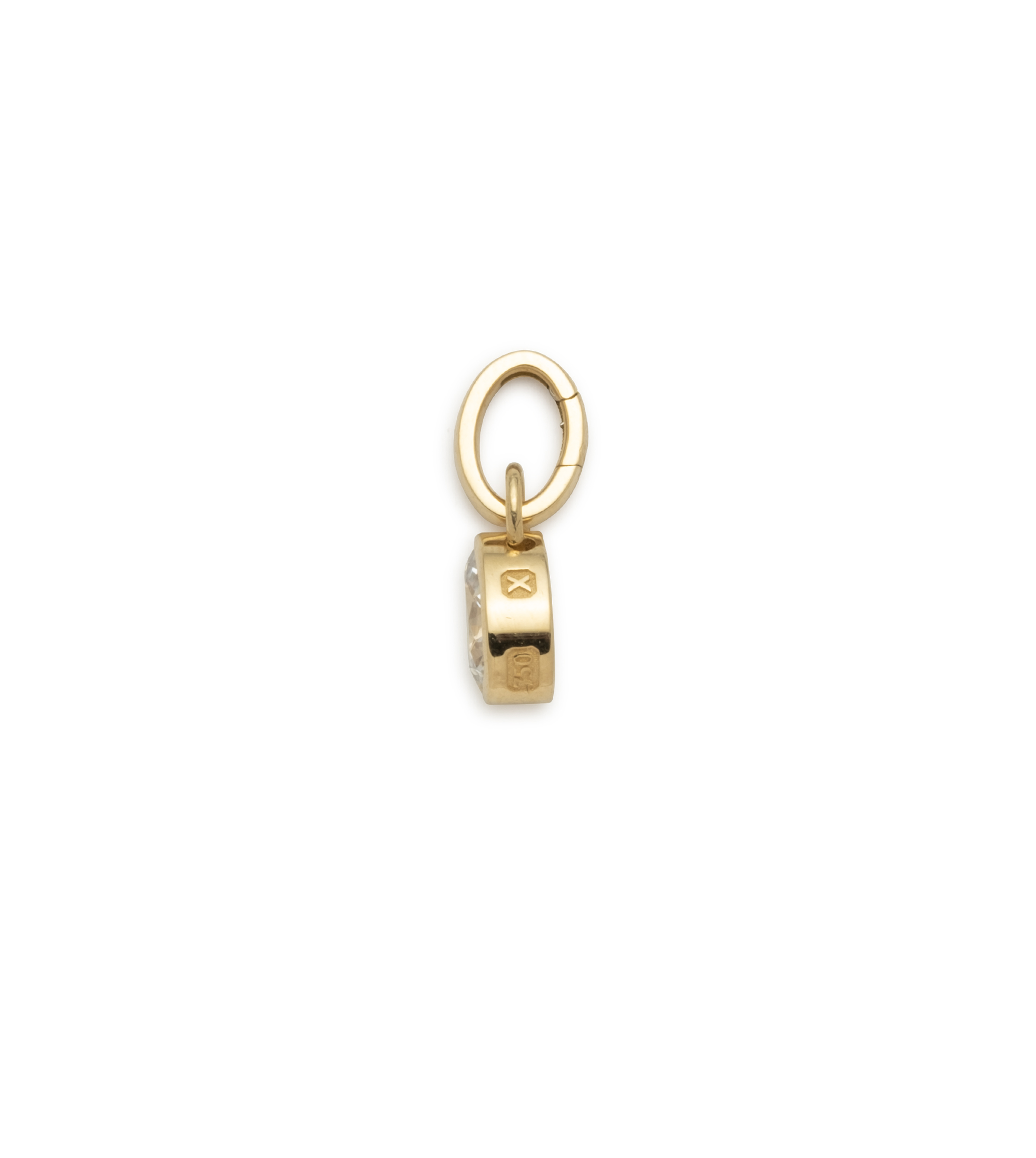 0.5ct Pear Cut Diamond Pendant Necklace for Women - 18K Gold Plated Annex Link Chain - Perfect for Anniversary, Valentine's Day & Romantic Gifts
