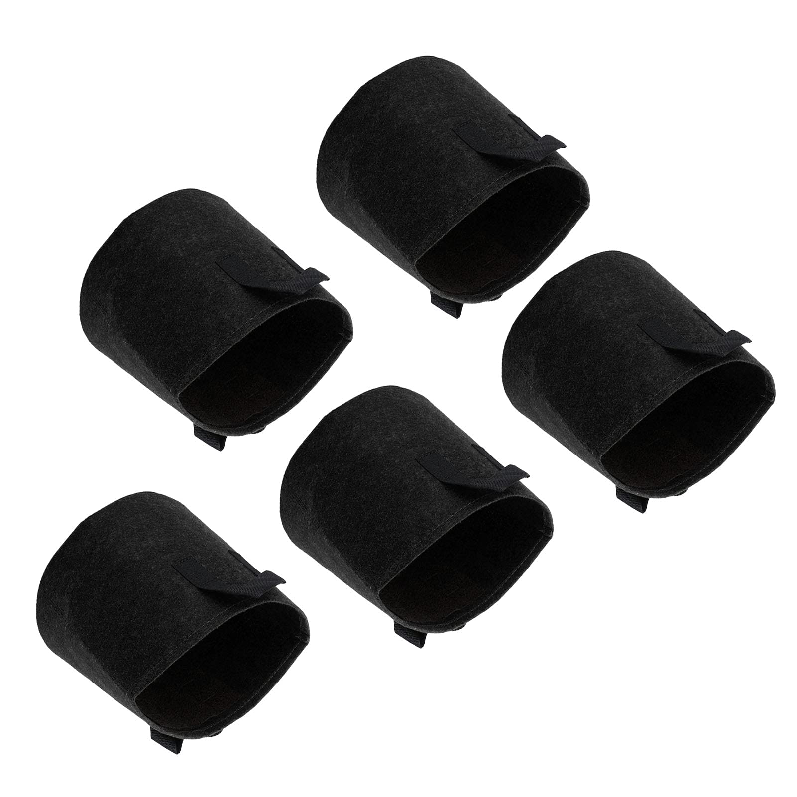 BTIHCEUOT 3 Gallon Grow Bags - Lightweight Plant Planter Pots for Garden, Balcony, Greenhouse & Outdoor Use (Black) | Perfect for Vegetables, Herbs, Flowers & Container Gardening