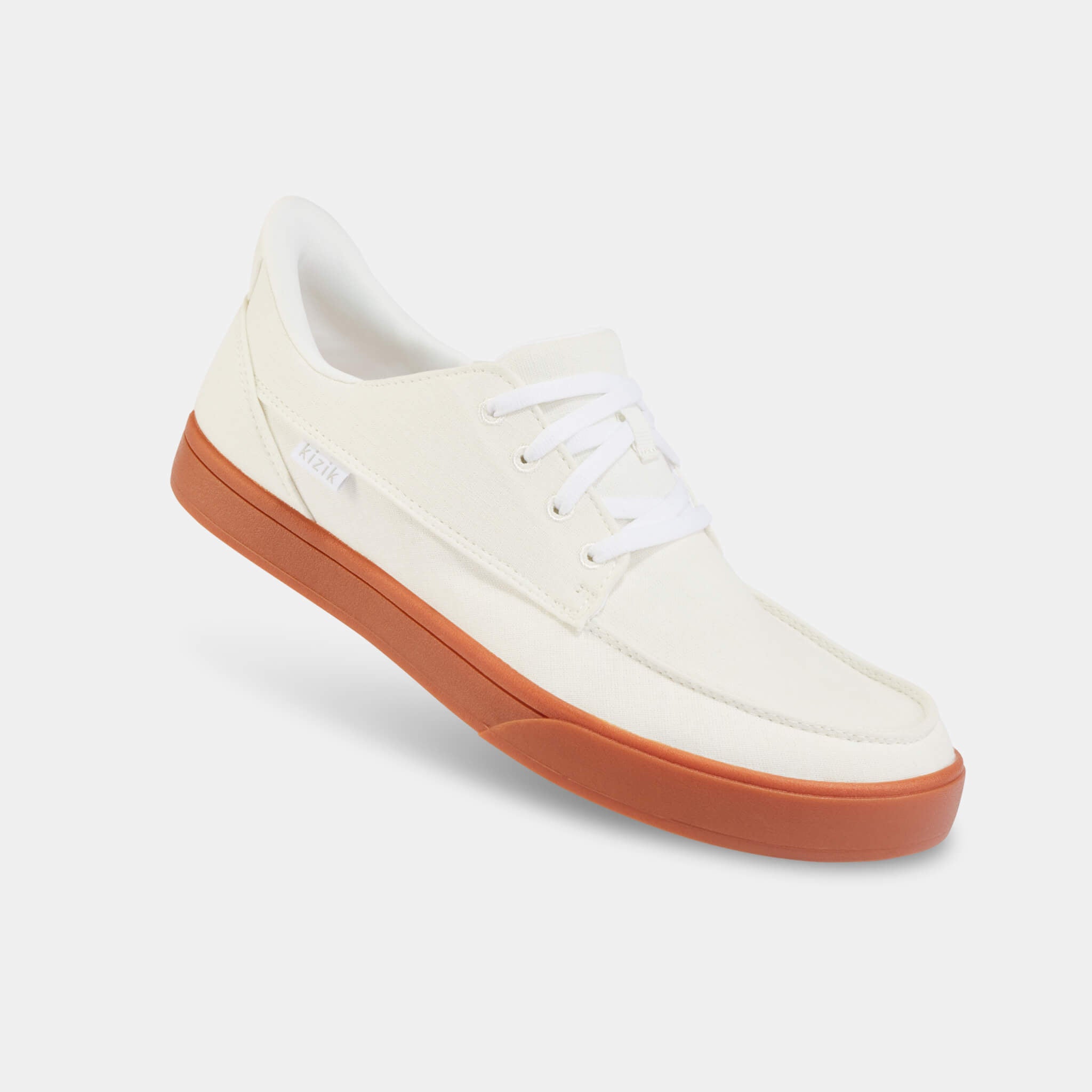 Porto Men's Casual Sneakers - Pristine White & Gum Sole | Comfortable Walking Shoes for Men | Perfect for Daily Wear, Gym & Outdoor Activities
