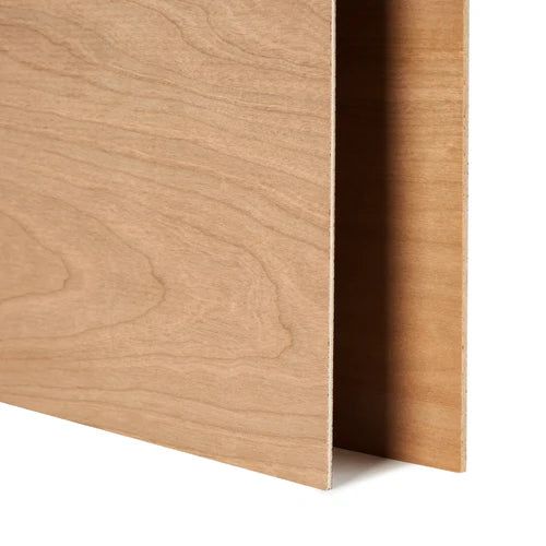 Premium Cherrywood Plywood 12x12x1/8 Inch - Laser Cutting & Engraving Material for DIY Crafts, Home Decor, and Woodworking Projects