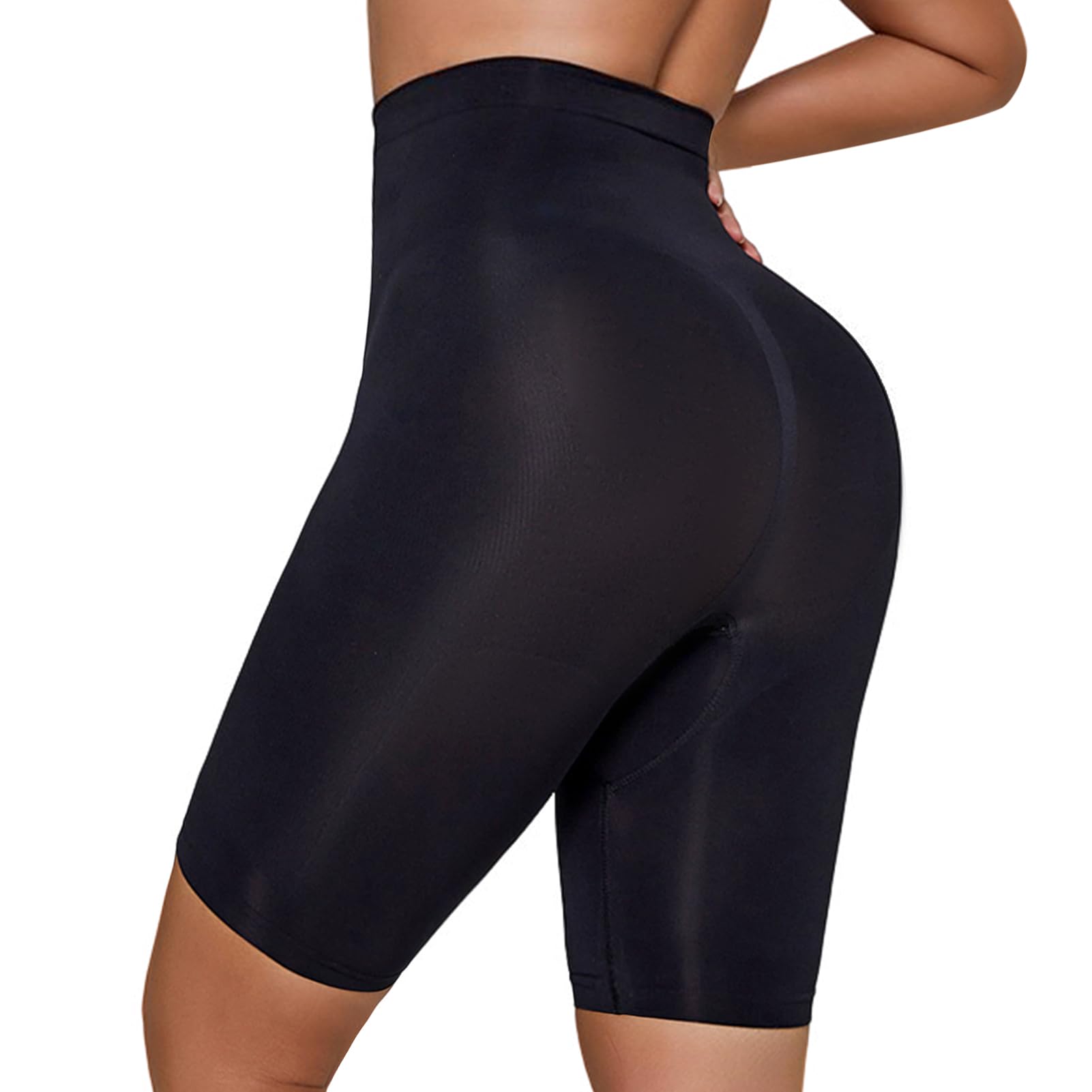 Best Women's Shapewear Shorts - High Waisted Tummy Control & Butt Lifting Bodyshaper - Thigh Slimming Underwear for Daily Wear, Workout & Special Occasions