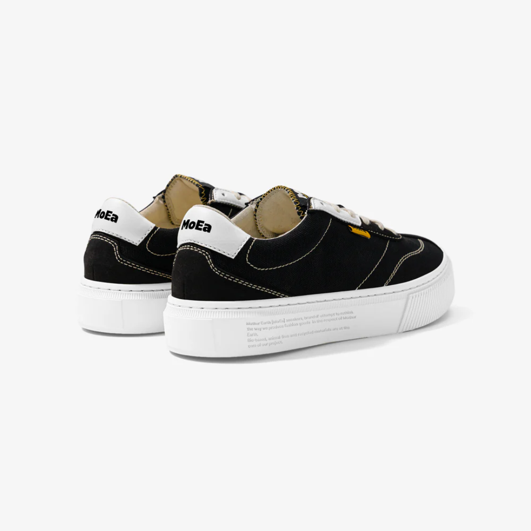MoEa GEN4 Black Banana Sneakers - Trendy Comfortable Running Shoes for Men & Women - Perfect for Gym, Workouts, and Casual Wear