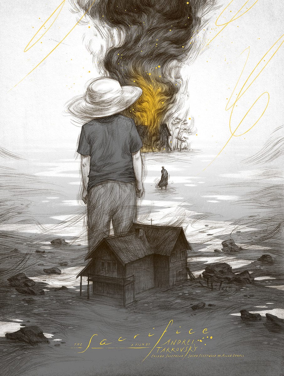 Black Dragon Press x Mondo #14: The Sacrifice (Variant) - Limited Edition Art Print for Movie Fans & Collectors - Perfect for Home Decor, Office Display, and Gift Giving