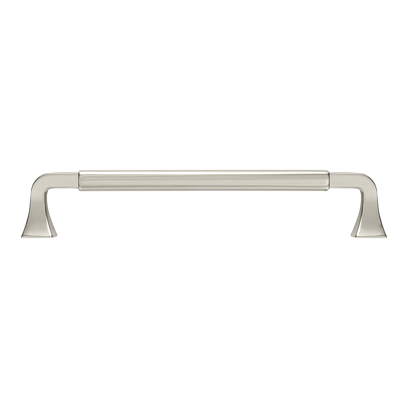 Tudor Transitional Pull Handle - Polished Nickel Finish (3 Sizes Available) for Cabinet Doors and Drawers - Perfect for Kitchen & Bathroom Renovations