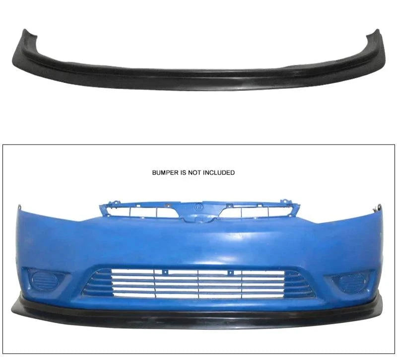 2006-2008 Honda Civic Coupe DP Style Front Bumper Lip Spoiler - 2 Door Exterior Car Body Kit for Enhanced Aerodynamics & Sporty Look - Perfect for Street Racing & Car Shows