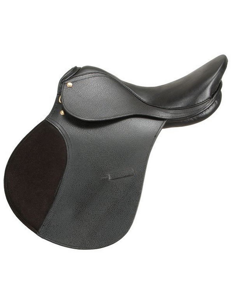 SilverFox All-Purpose Pad Flap Saddle - Comfortable & Durable Horse Riding Saddle for Trail, Training & Western Riding - Perfect for Equestrian Enthusiasts & Professional Riders