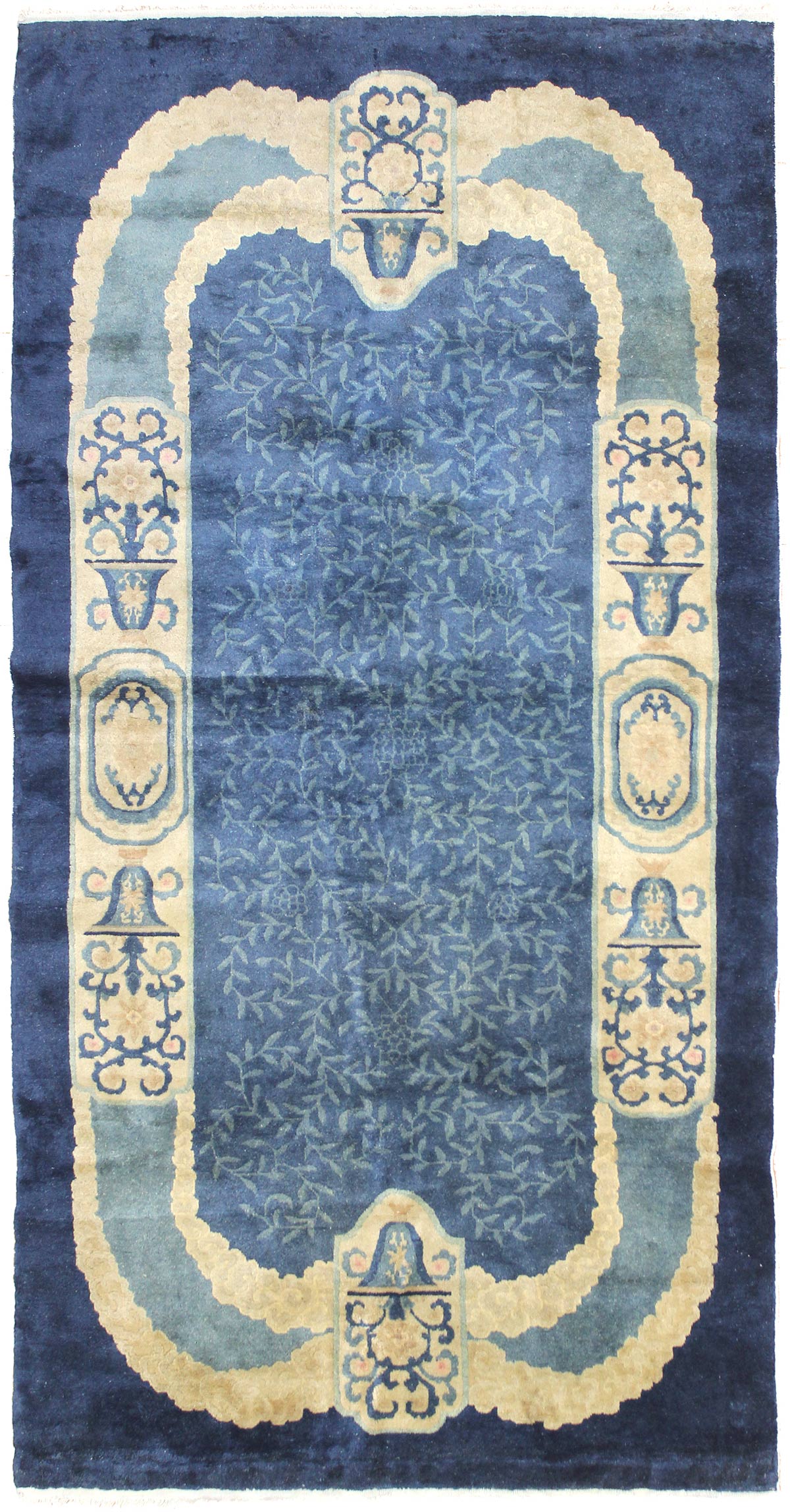 Vintage Art Deco Handwoven Traditional Area Rug - JF6108 | Bohemian Home Decor for Living Room, Bedroom & Office