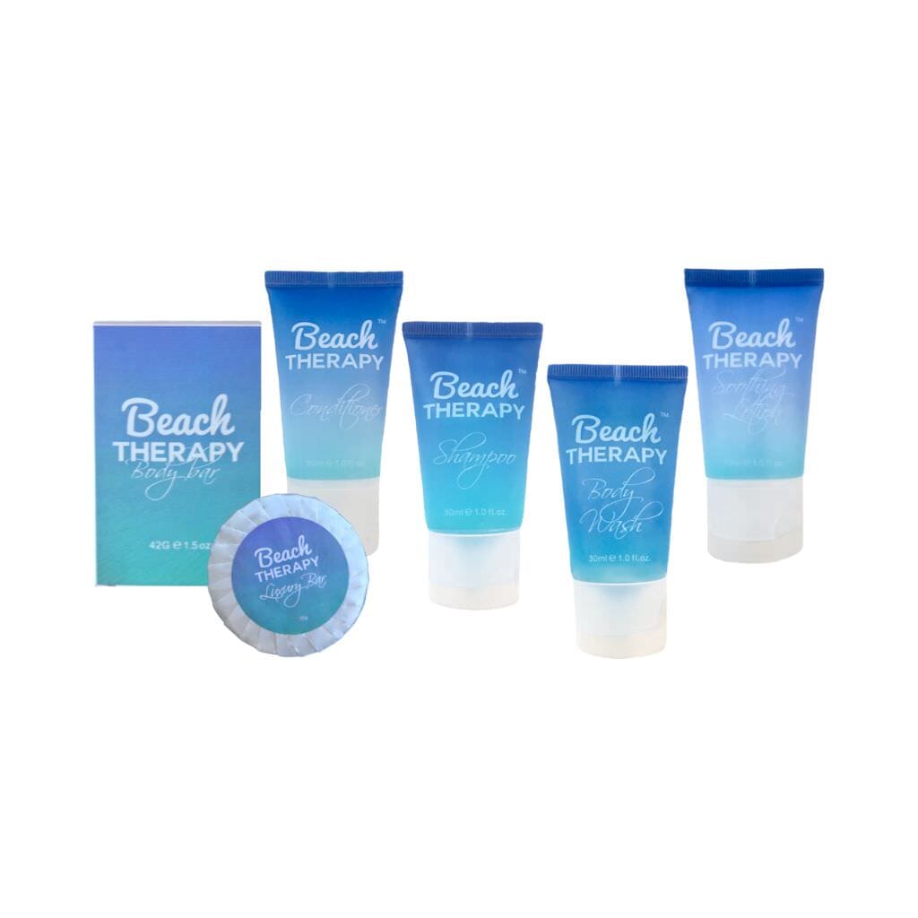Beach Therapy Rental Ready Kit - 120 Pieces with 30ml Bottles - Free Shipping Included - Perfect for Spa, Massage, and Relaxation Therapy Businesses