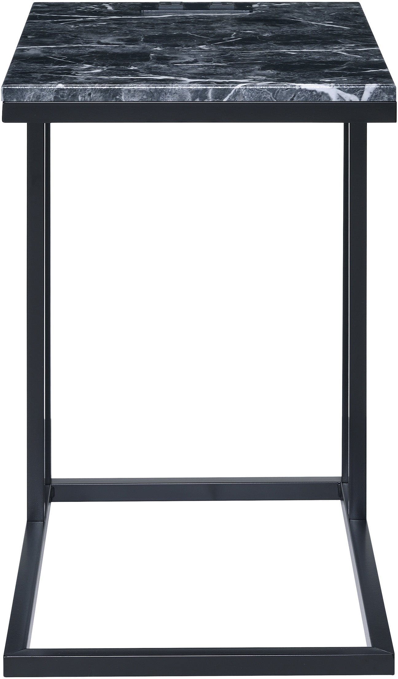 Office Star Norwich C Table - Adjustable Side Table for Office, Living Room & Bedroom - Compact & Durable Design for Laptops, Drinks & Books