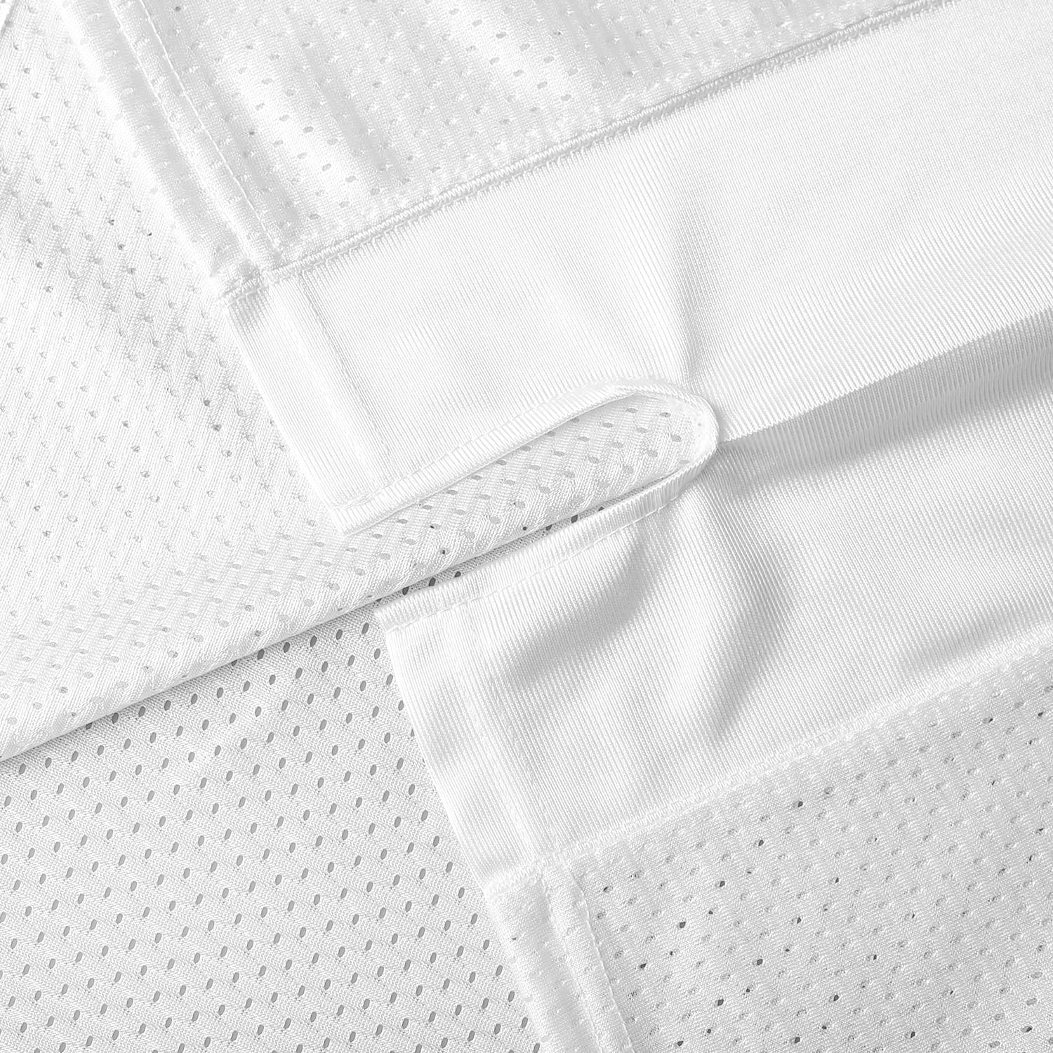 MESOSPERO Men's Plain Football Jerseys - Breathable Mesh Polyester Sports Shirt, Pullover Style, Sizes S-3XL, Black/White/Grey - Perfect for Football Practice, Team Sports & Casual Wear