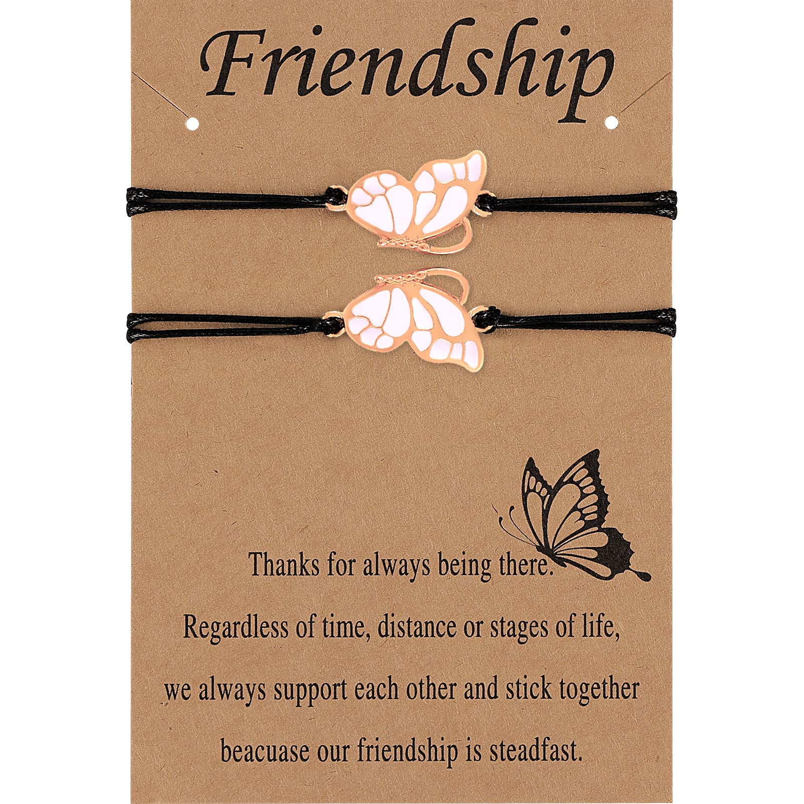 Best Friendship Bracelets for 2 - Matching BFF Bracelet Set for Women, Couples & Mothers - Cute Flower Jewelry Gift for Long Distance, Birthday & Special Occasions - Perfect for Anniversaries, Sister Gifts & Best Friend Tokens