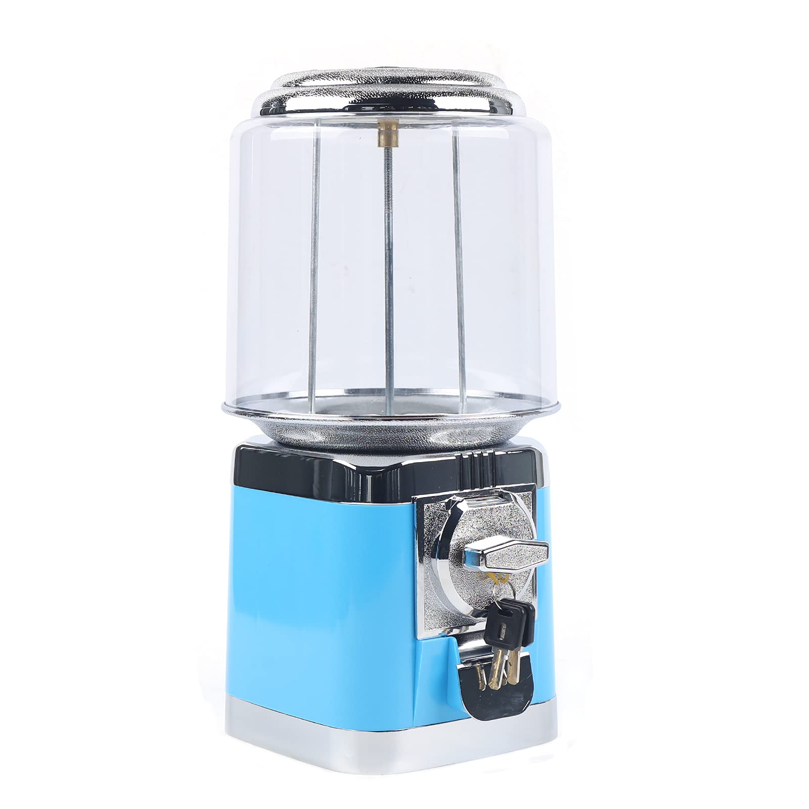 Automatic Candy Vending Machine for Home & Commercial Use - Small Candy Dispenser with Coin Mechanism (Blue) | Perfect for Retail Stores, Offices, and Home Entertainment