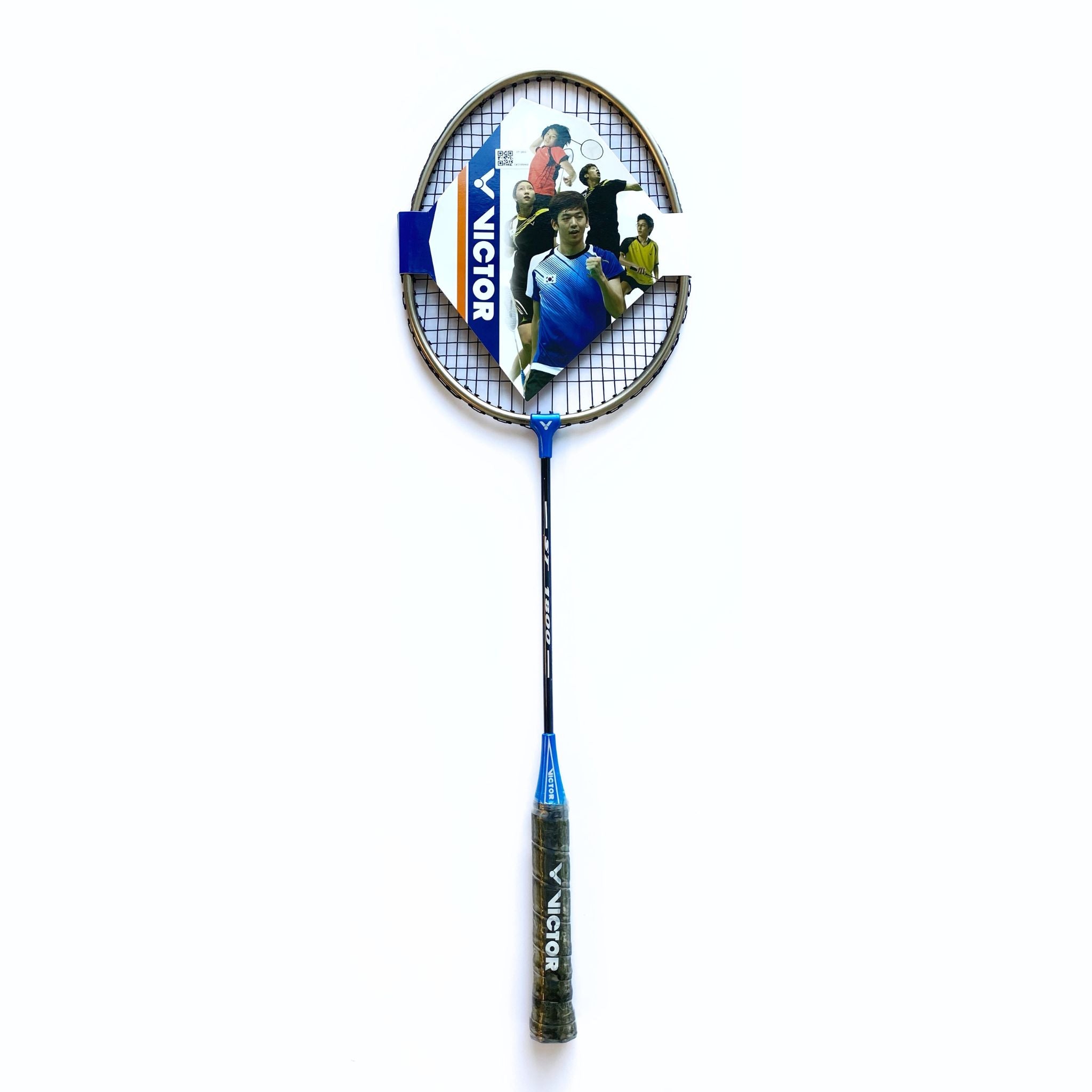Victor ST1800 Portable Outdoor Badminton Set - Lightweight Racket & Shuttlecock Kit for Backyard, Beach, Park & Family Fun Activities